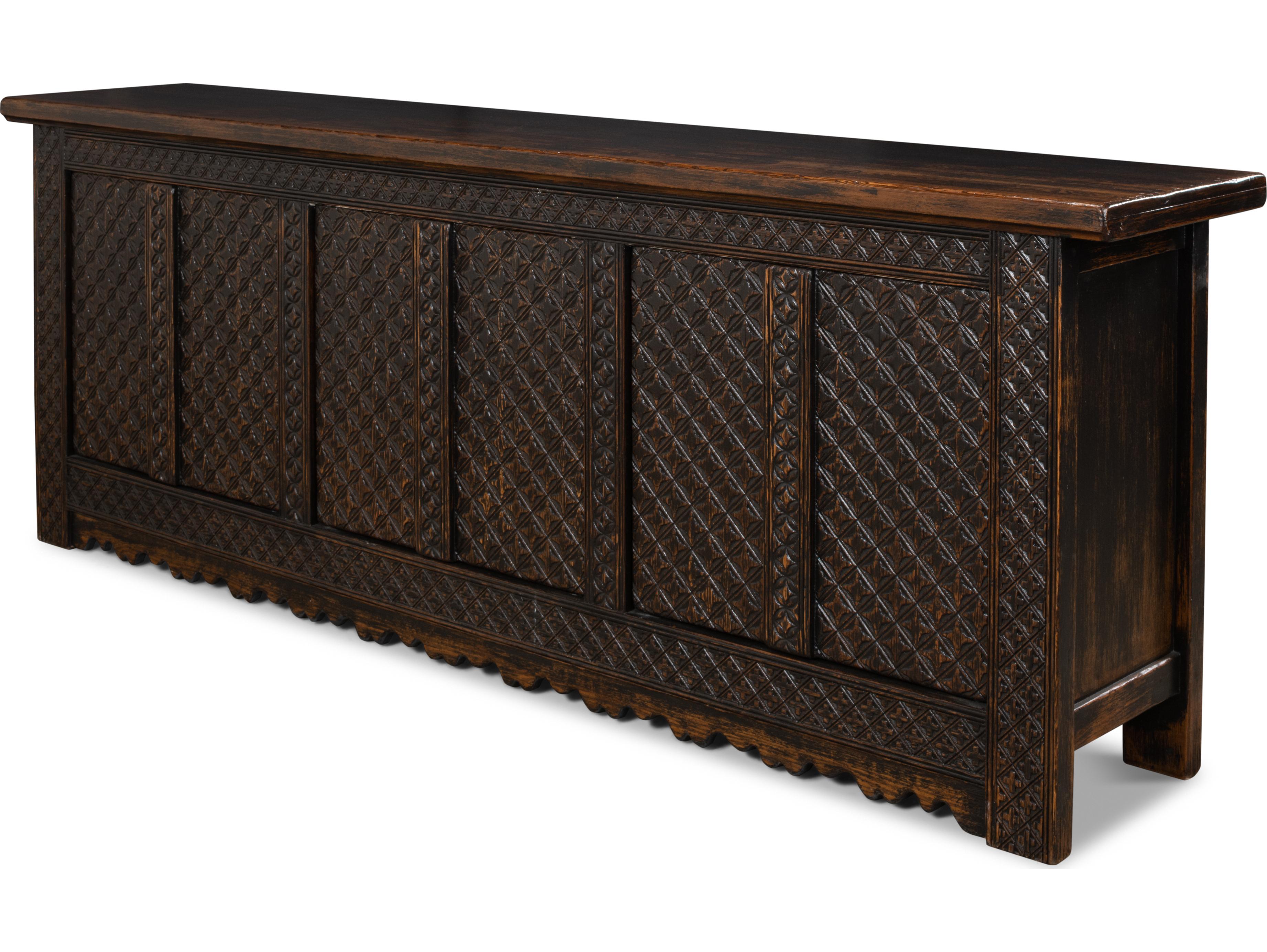 Sarreid Ltd Persian Black Sideboard