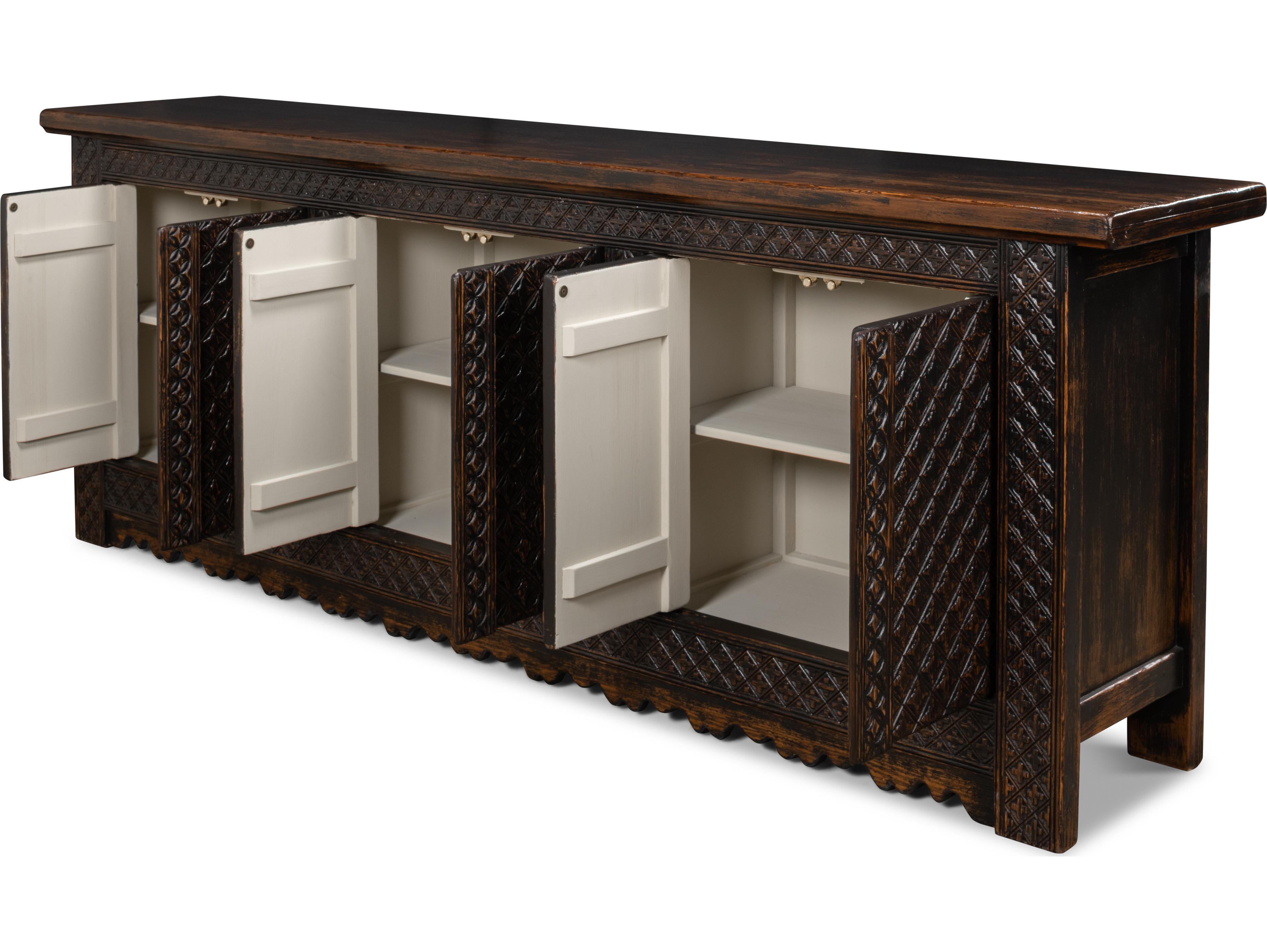 Sarreid Ltd Persian Black Sideboard