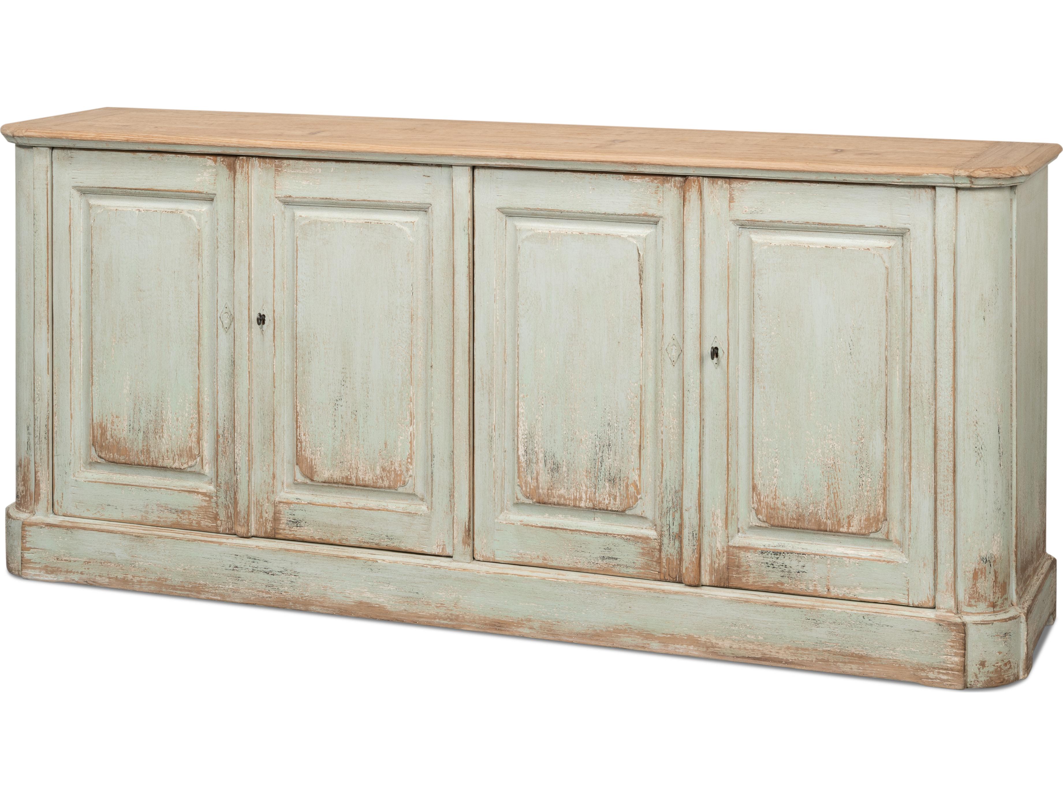 Sarreid Ltd 4 Door Sideboard Sage