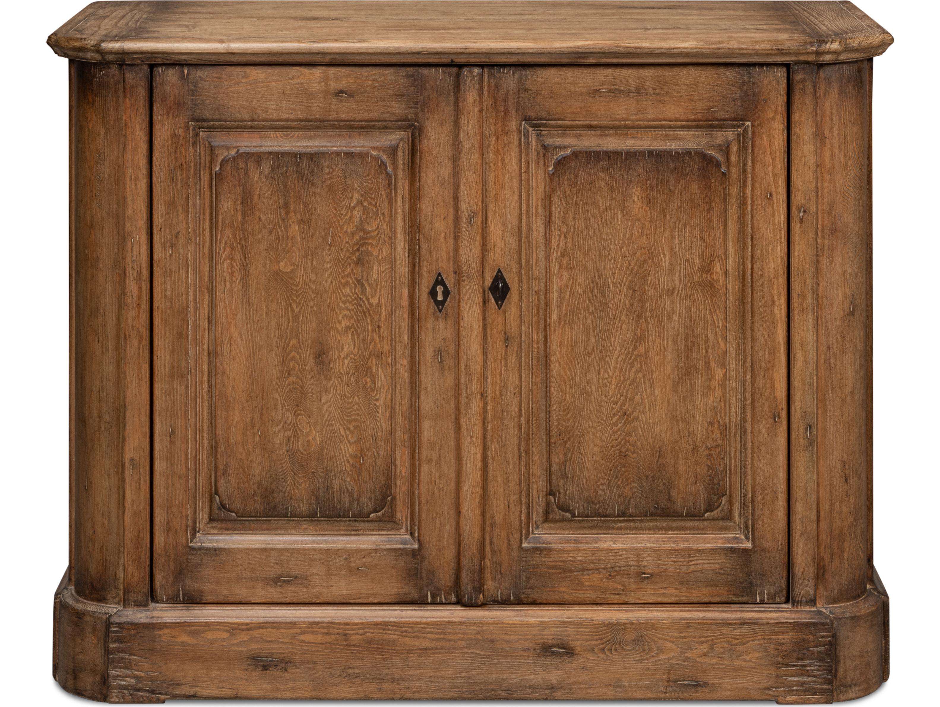 Sarreid Ltd Stephano Two Door Sideboard Brown