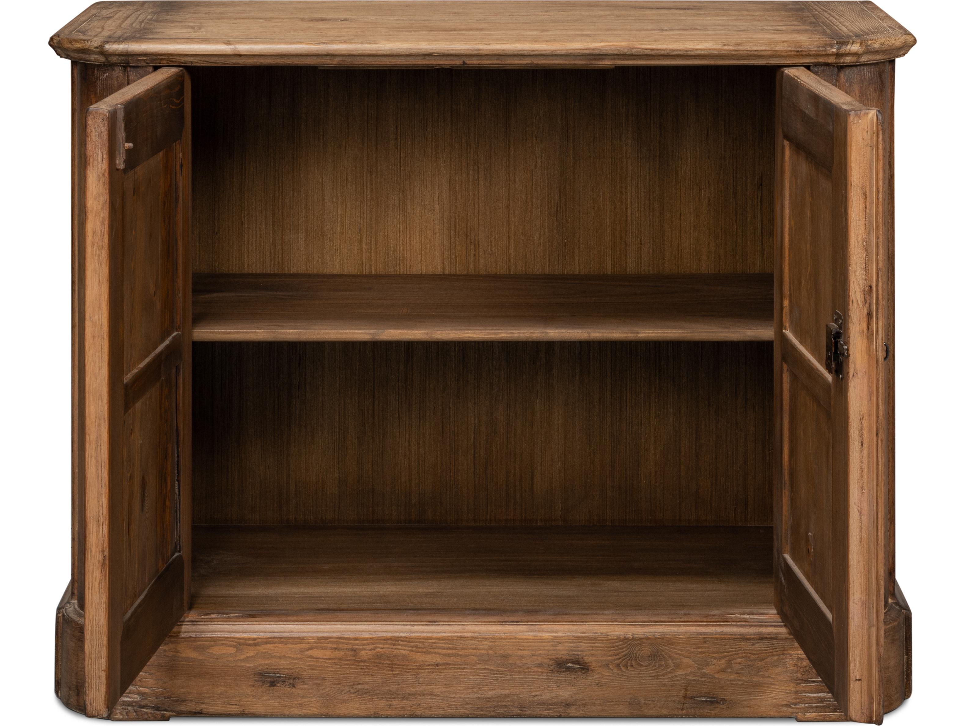 Sarreid Ltd Stephano Two Door Sideboard Brown