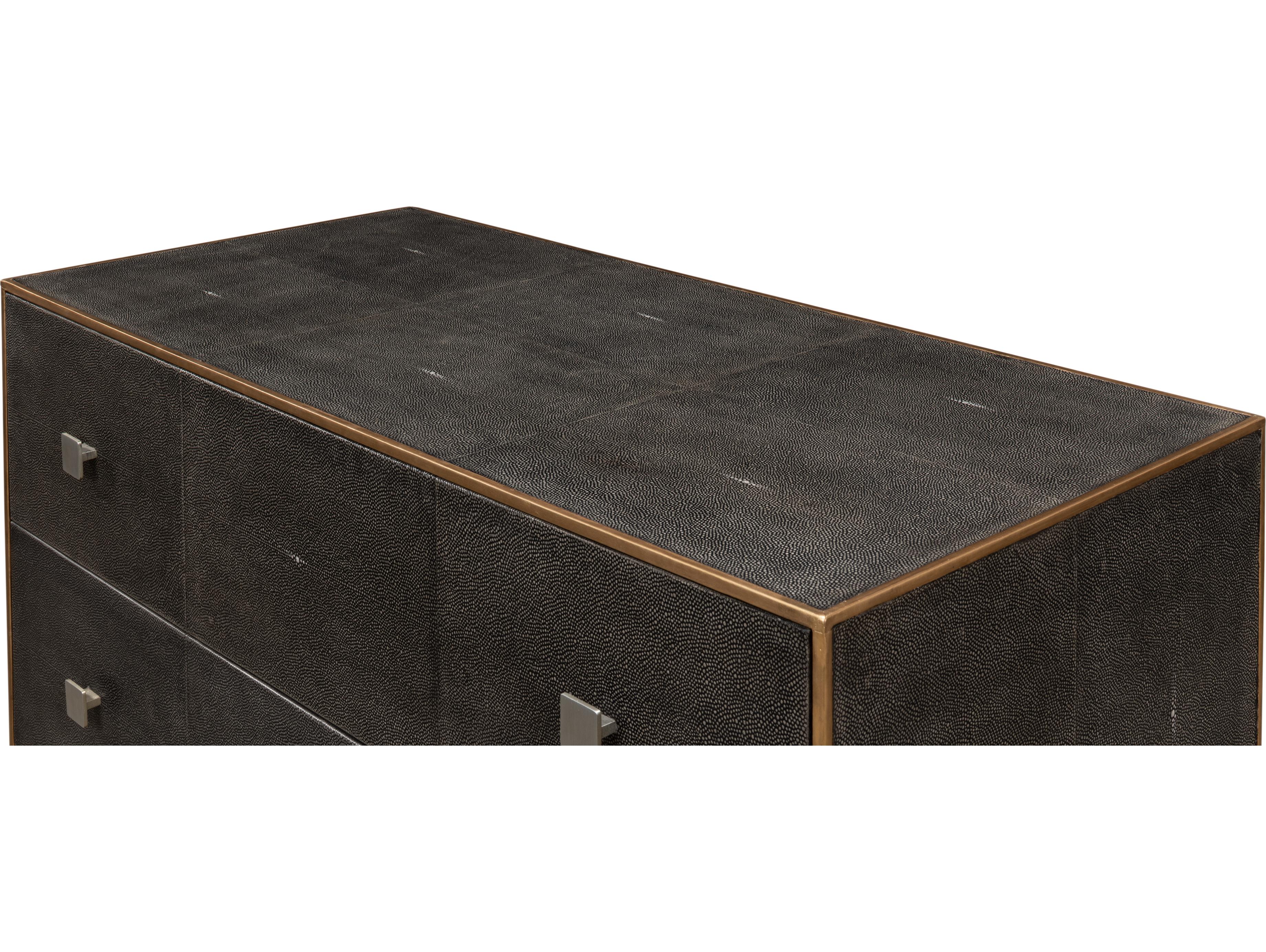 Sarreid Ltd Grey Shagreen Dresser