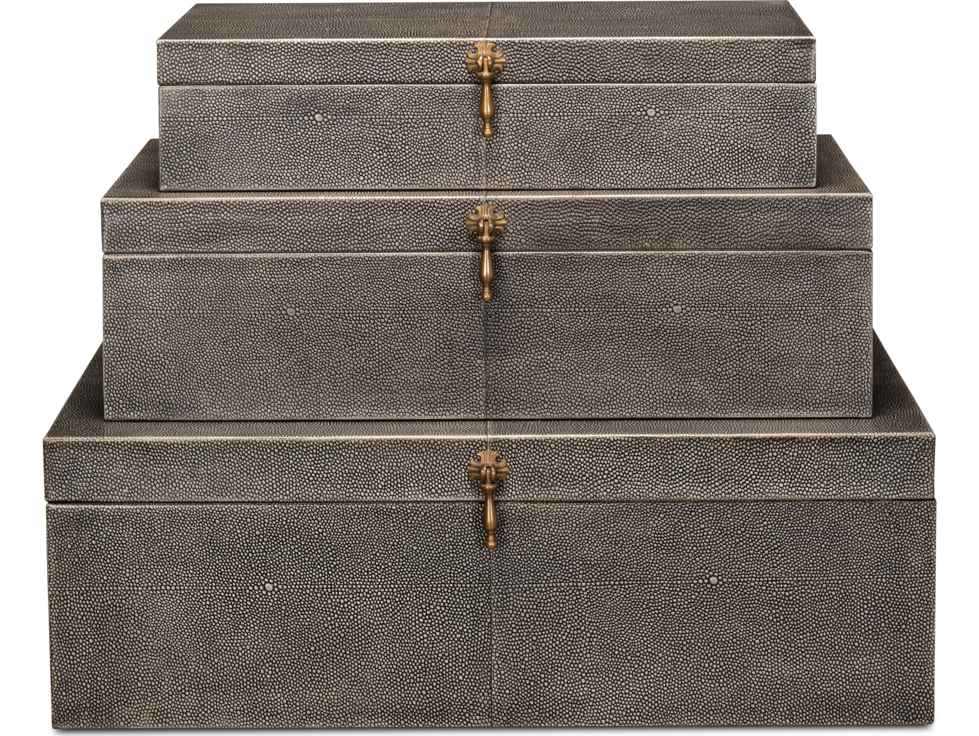 Sarreid Ltd Cosmos Nesting Boxes Set of Three