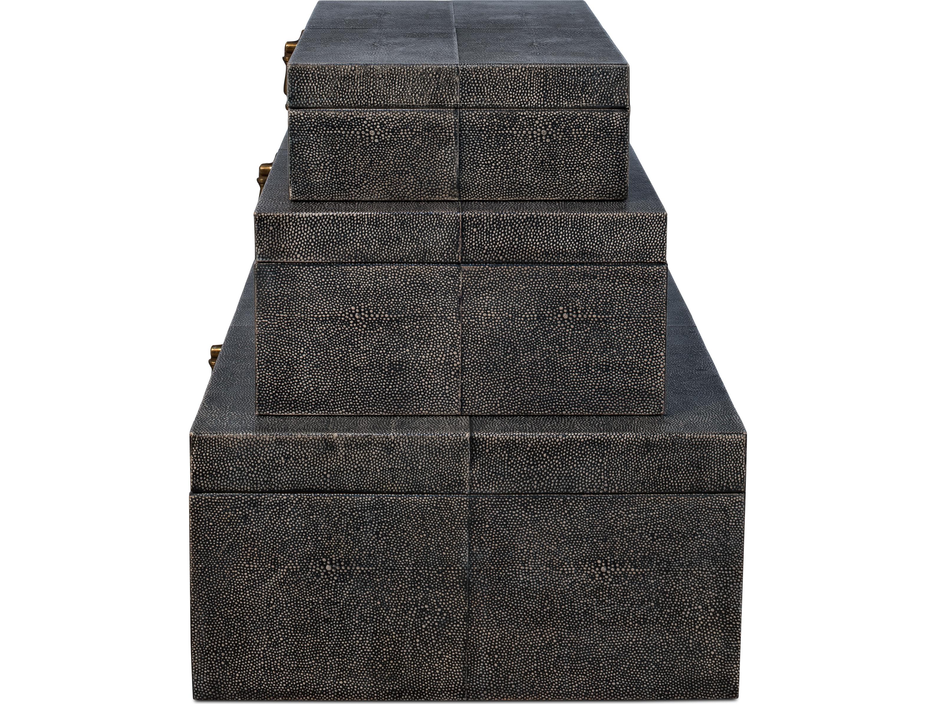 Sarreid Ltd Cosmos Nesting Boxes Set of Three