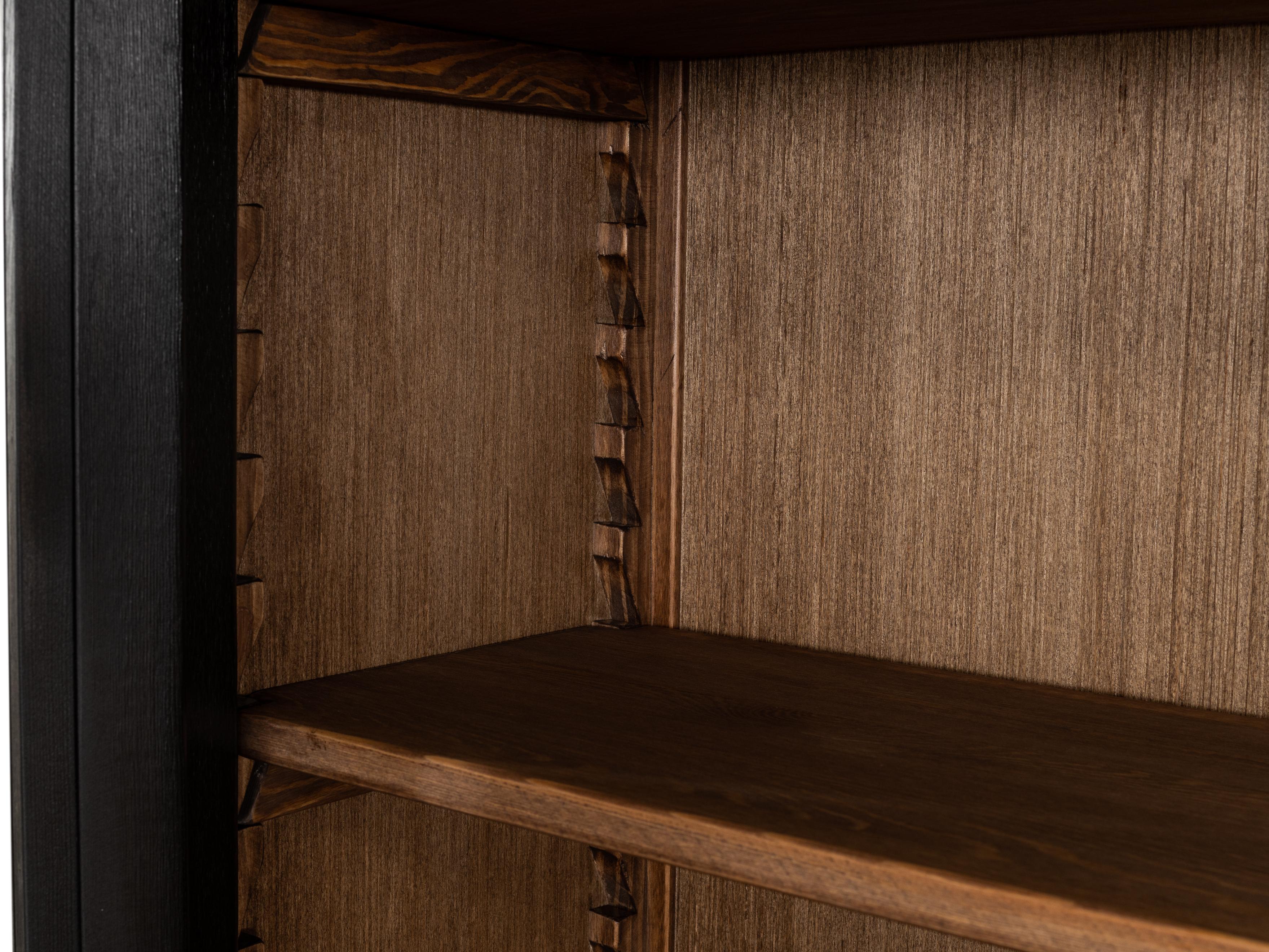 Sarreid Ltd Beacon Hill Display Case Ebony