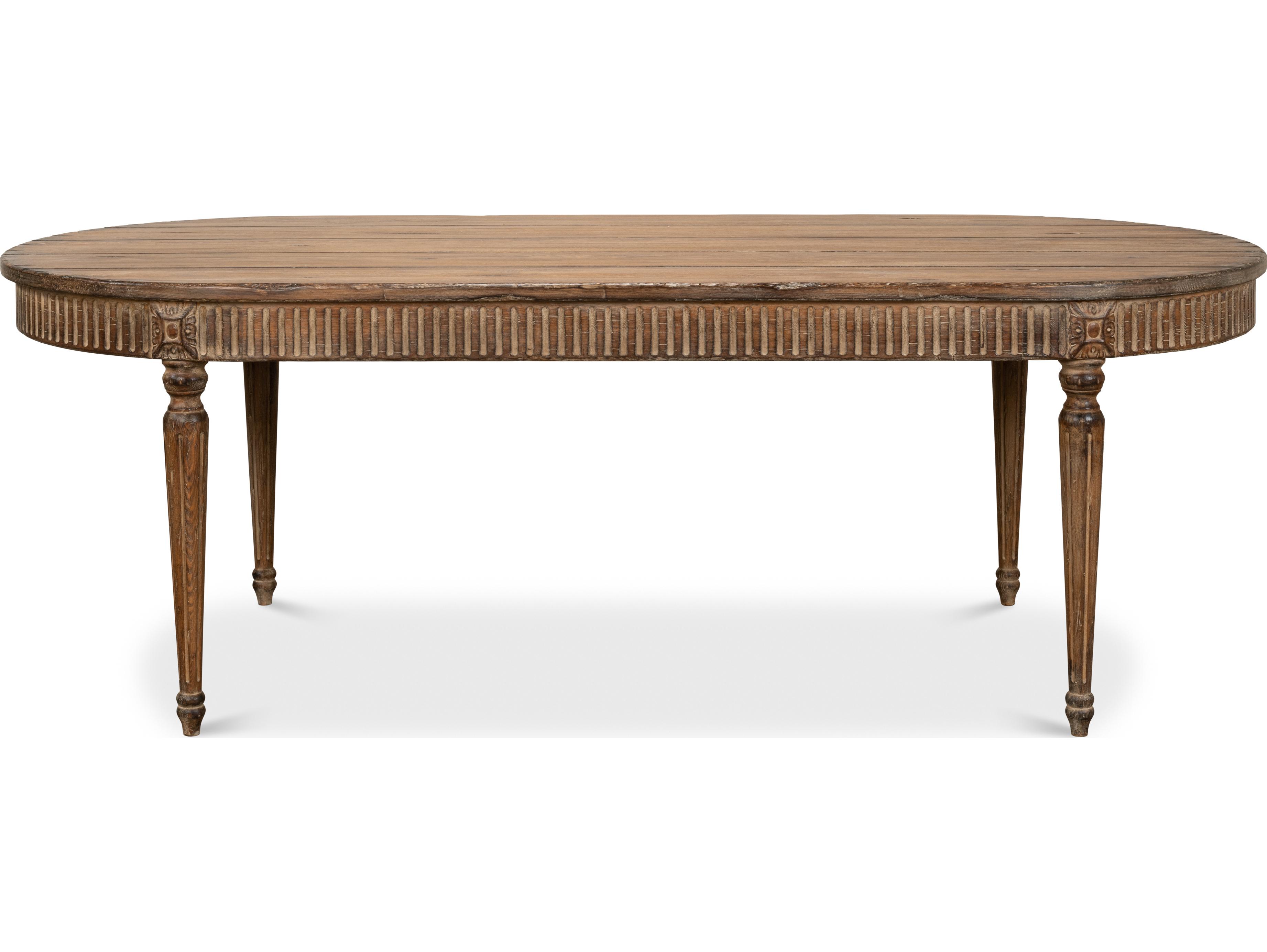 Sarreid Ltd French Antique Reproduction Dining Table