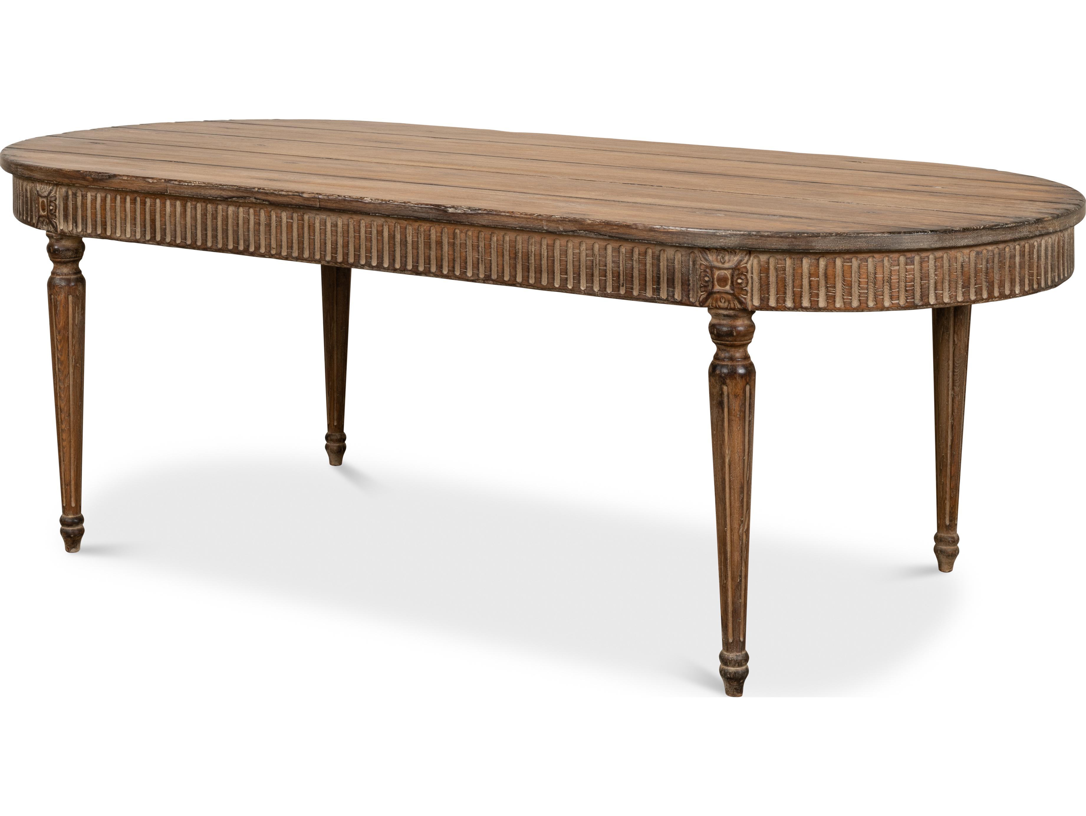 Sarreid Ltd French Antique Reproduction Dining Table