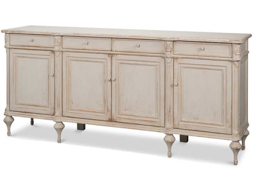 Sarreid Ltd Lilac 88" Pine Wood Sideboard