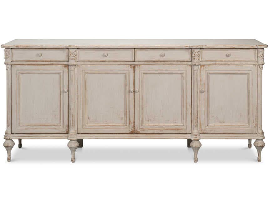 Sarreid Ltd Lilac 88" Pine Wood Sideboard