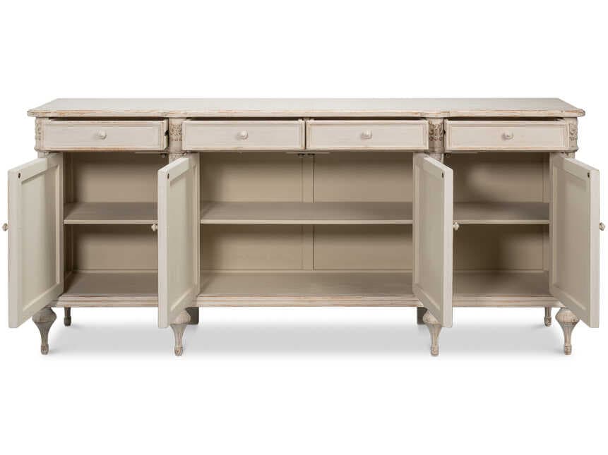 Sarreid Ltd Lilac 88" Pine Wood Sideboard