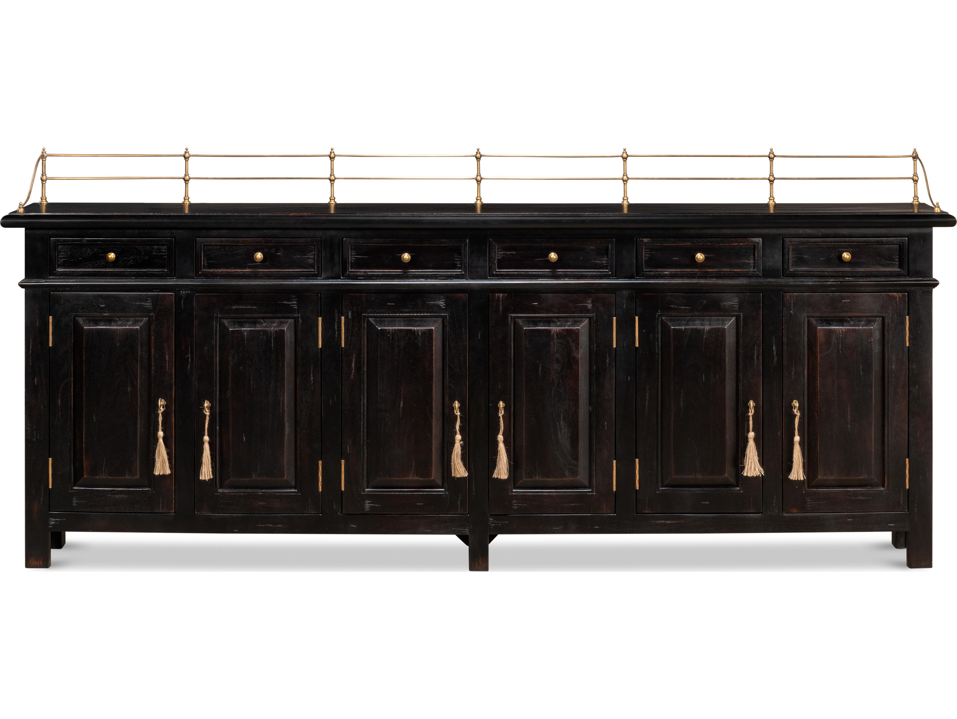 Sarreid Ltd Covent Gardens Sideboard Ebony