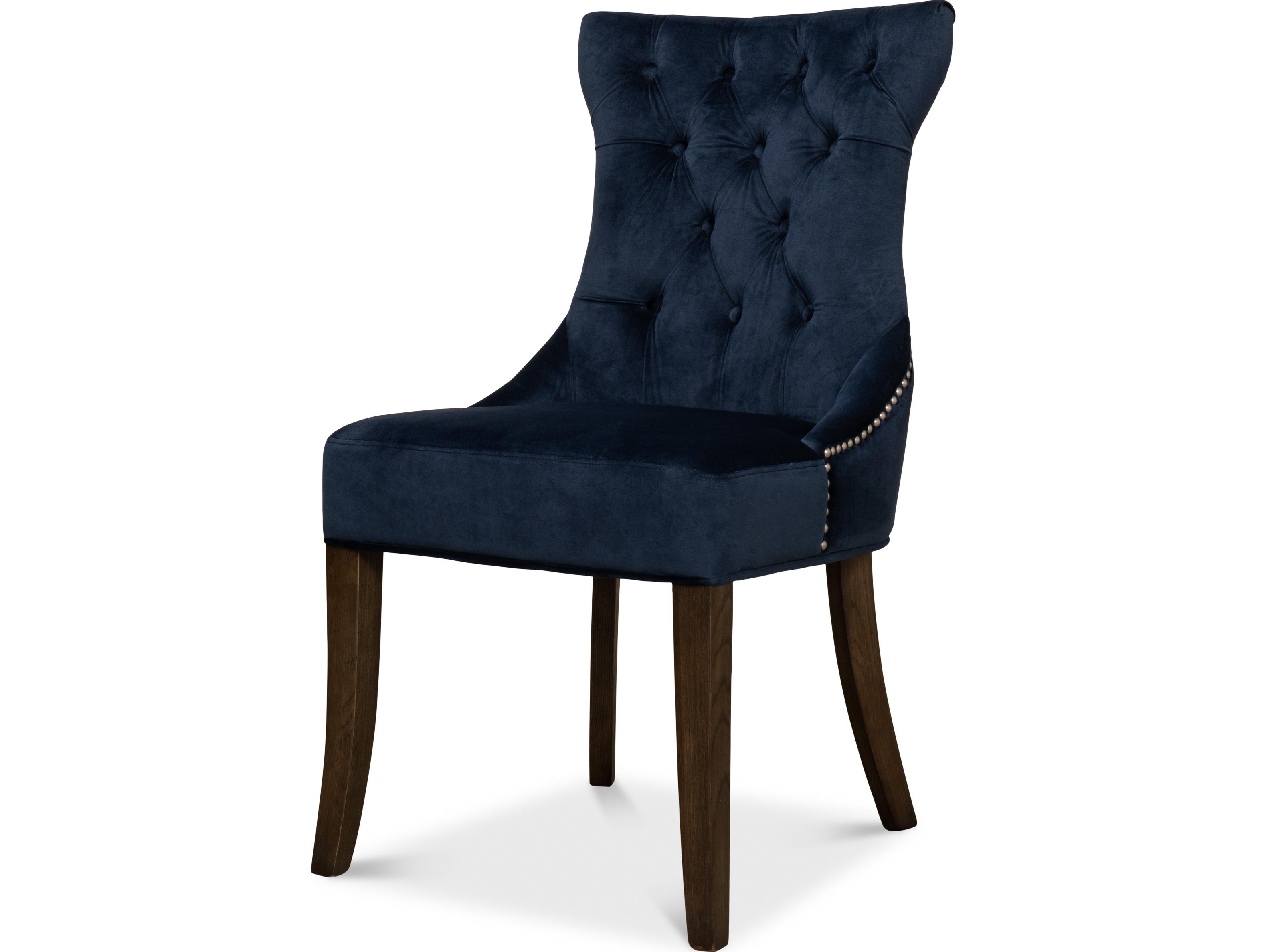 Sarreid Ltd Sophie Side Chair Blue Velvet