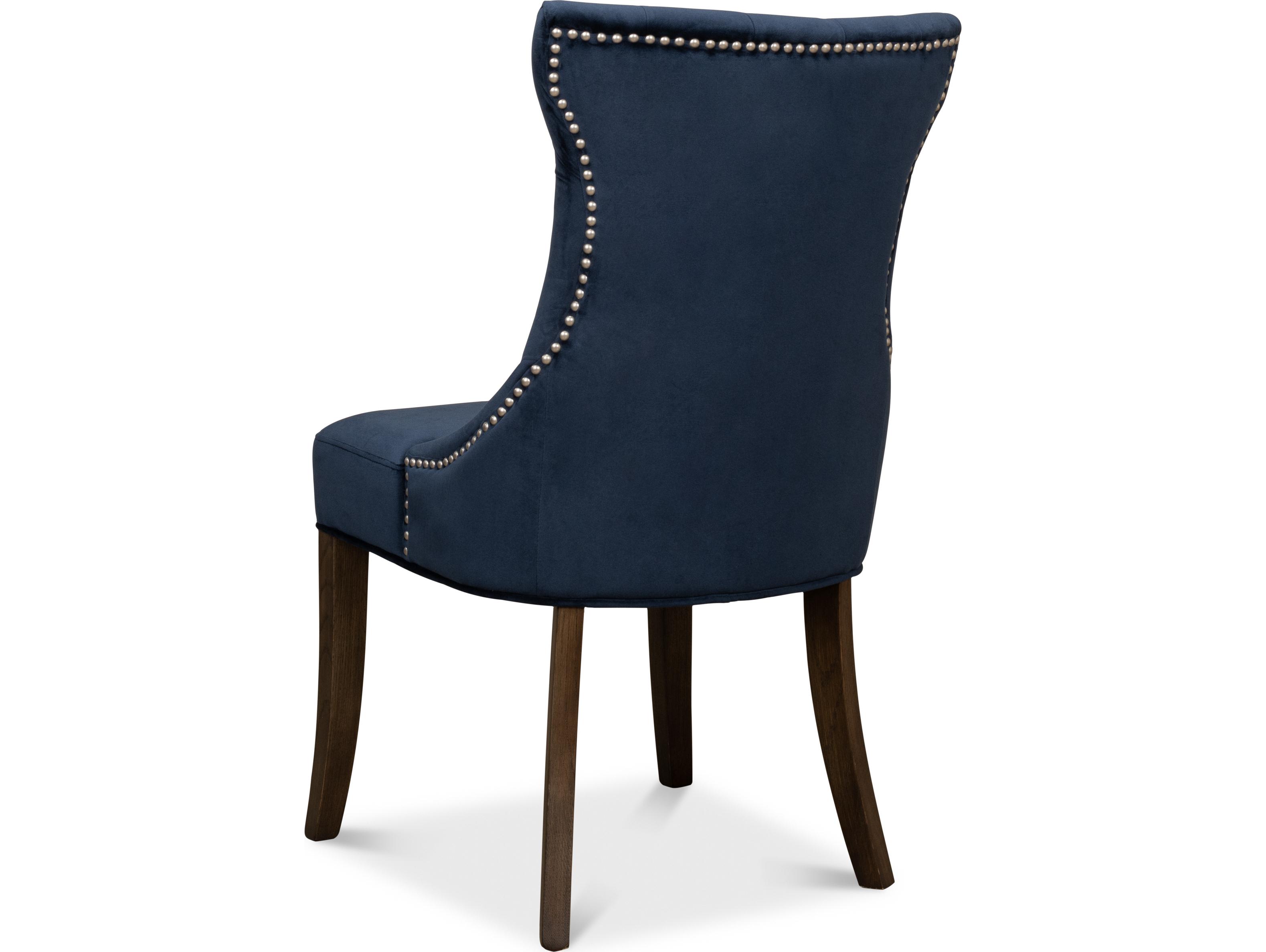 Sarreid Ltd Sophie Side Chair Blue Velvet