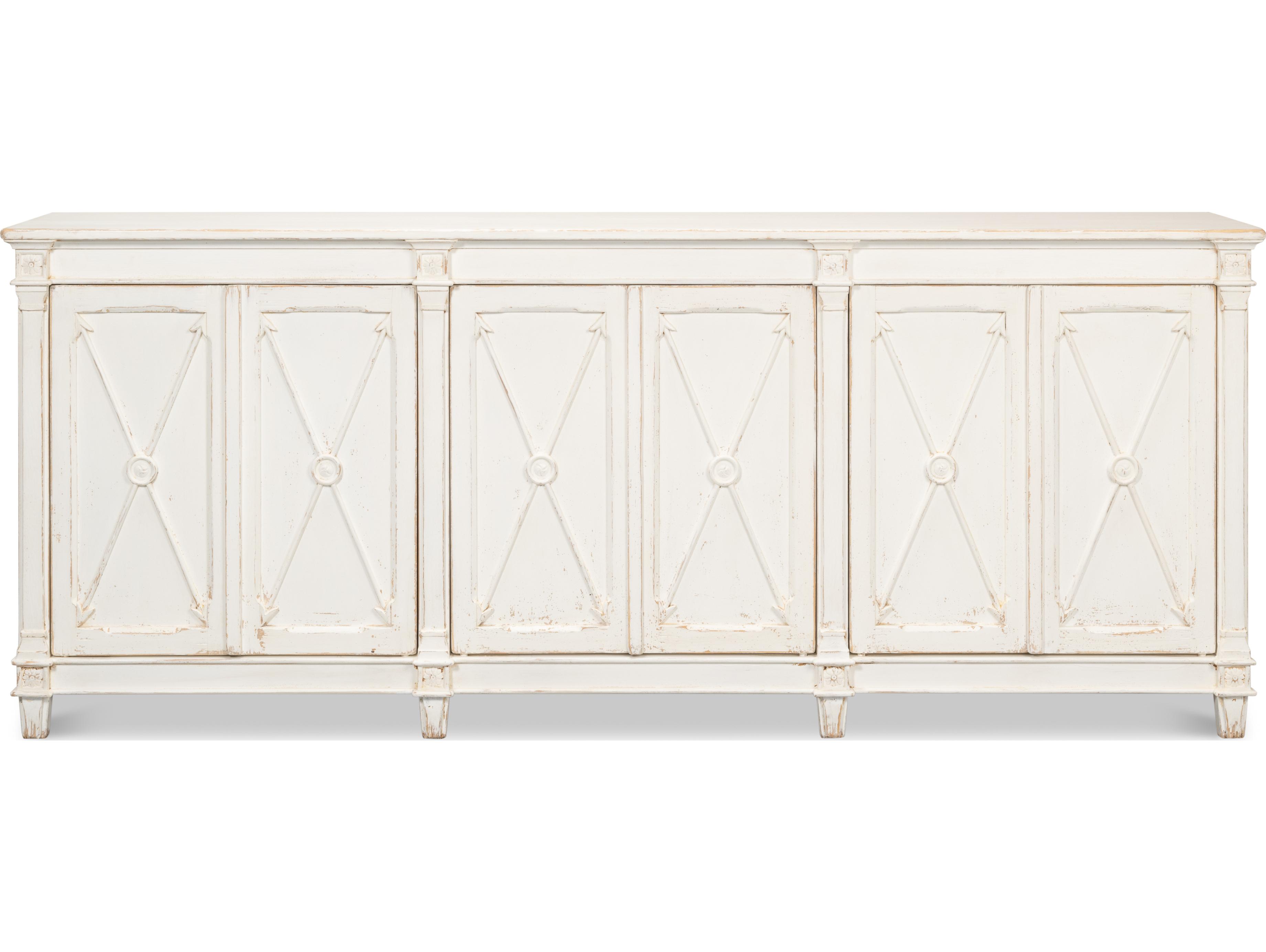 Sarreid Ltd Marksman Sideboard Whitewash