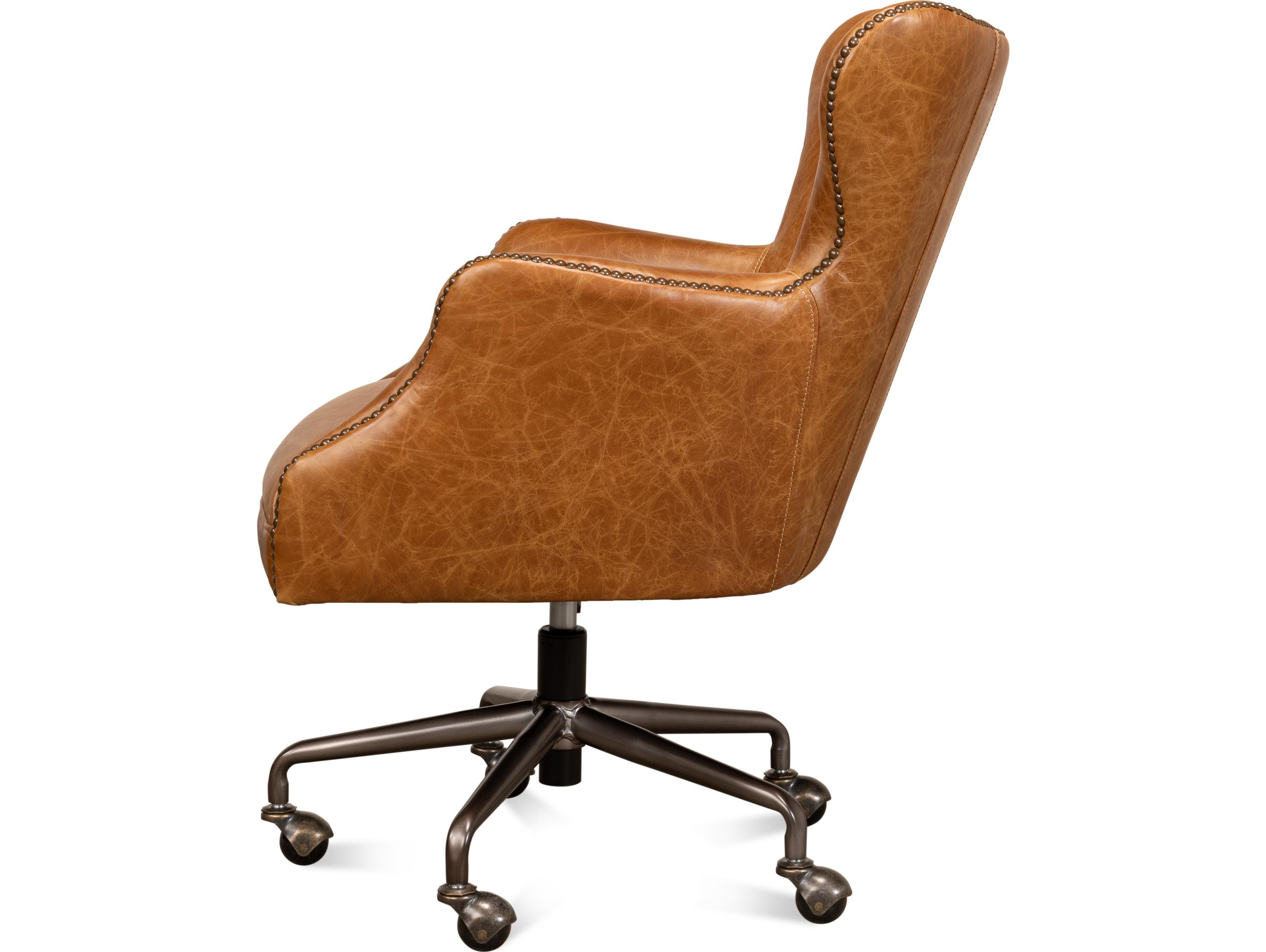 Sarreid Ltd Andrew Jackson Desk Chair Cuba Brown