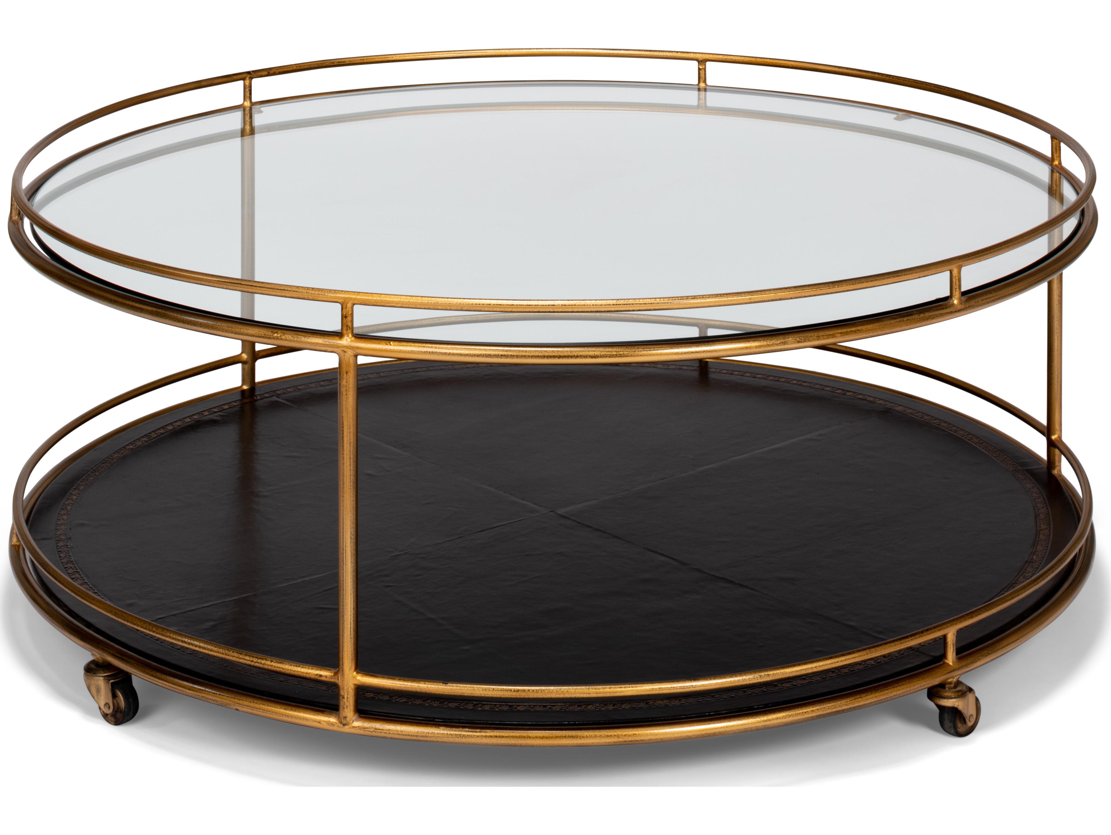 Sarreid Ltd Trolley Round Cocktail Table