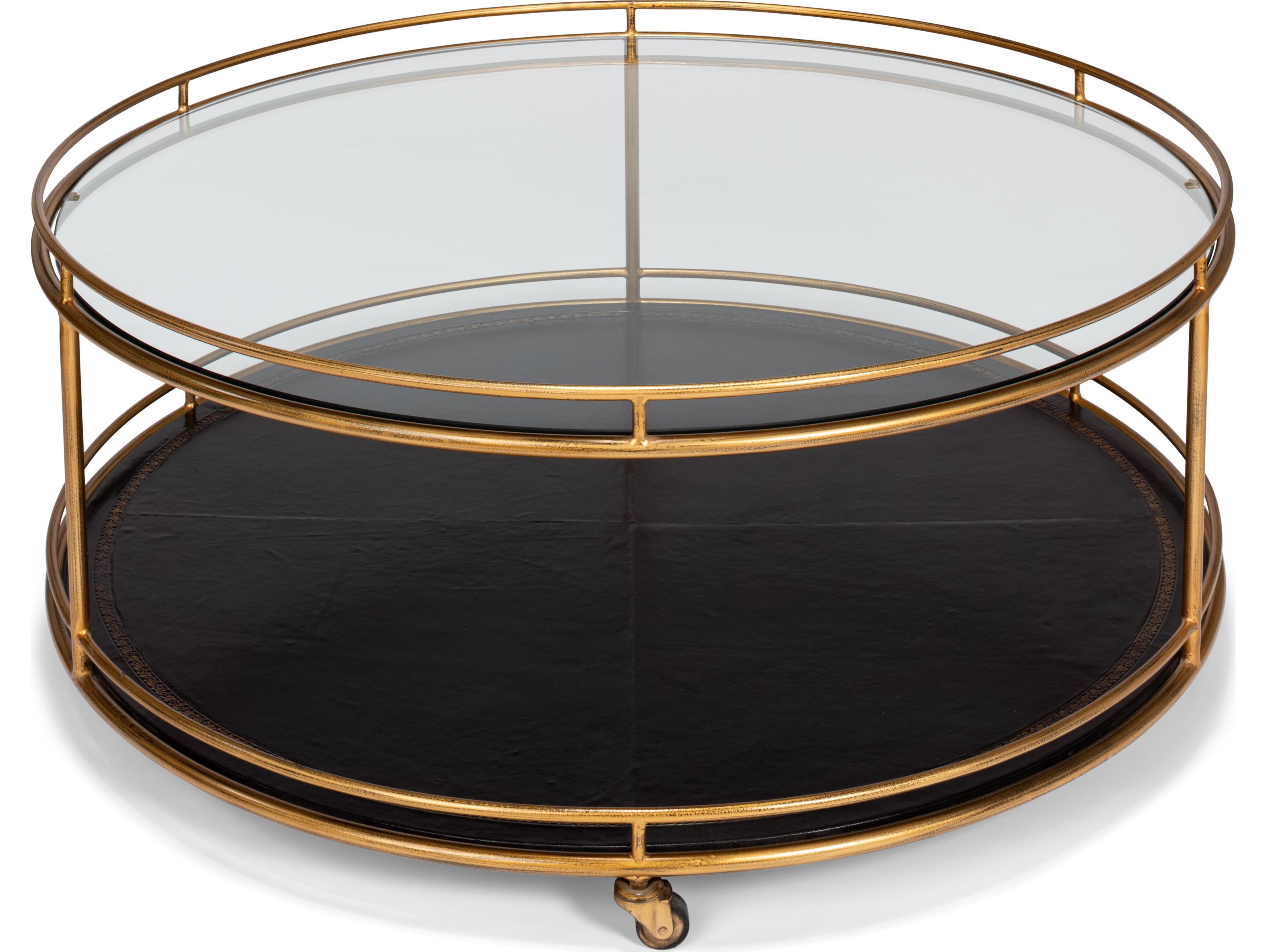 Sarreid Ltd Trolley Round Cocktail Table