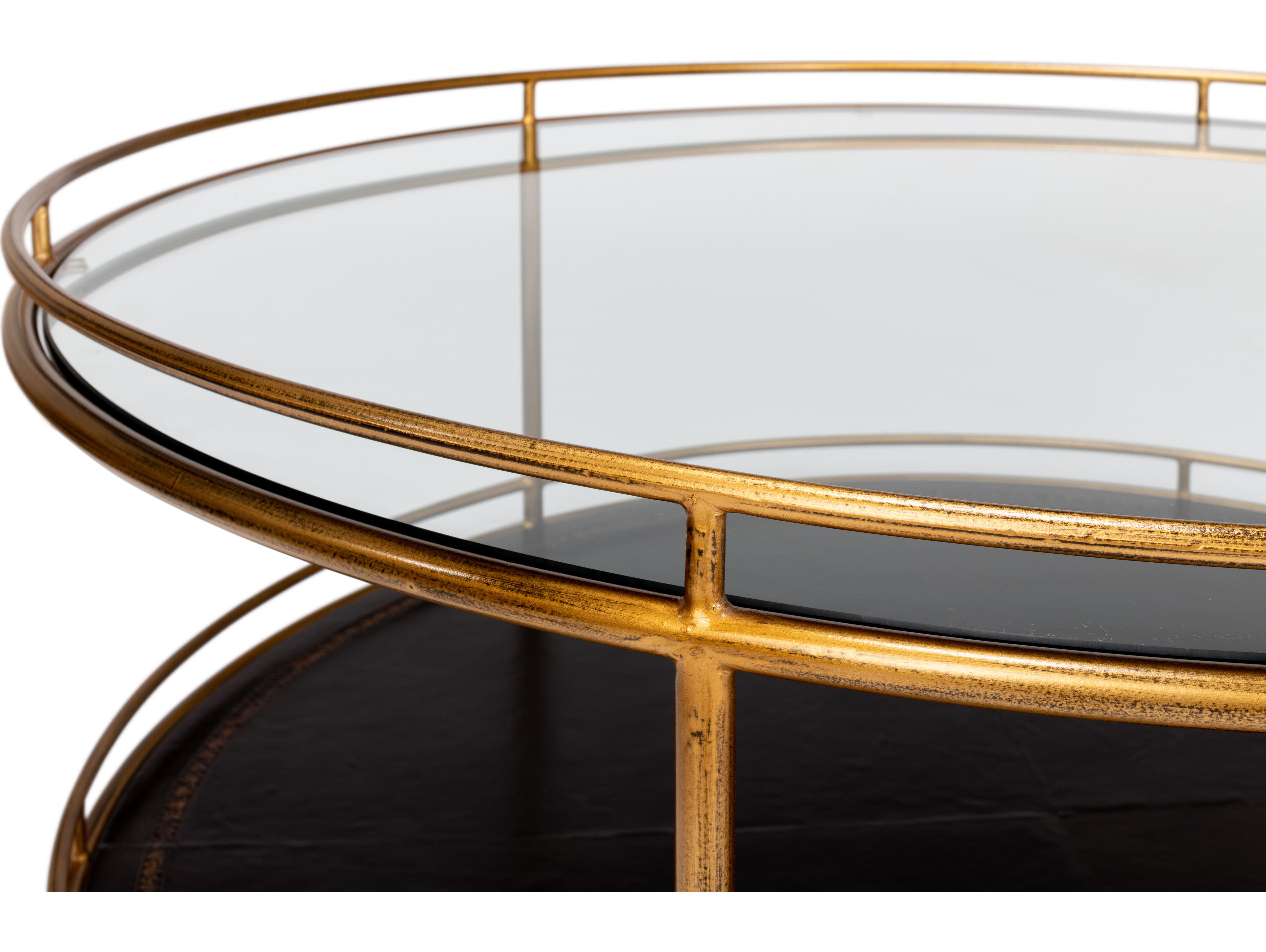 Sarreid Ltd Trolley Round Cocktail Table