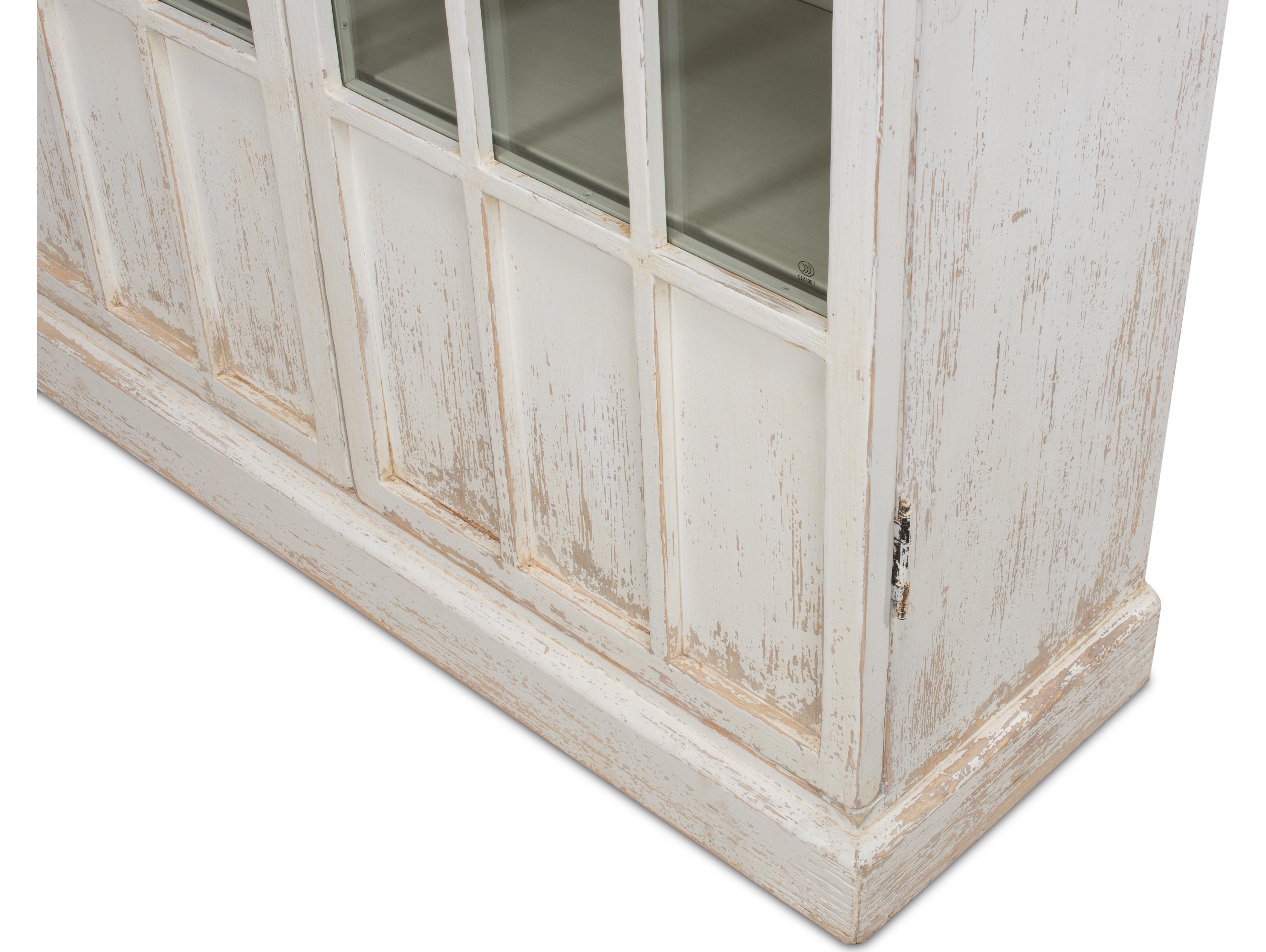 Sarreid Ltd Edgar Allan Glass Bookcase