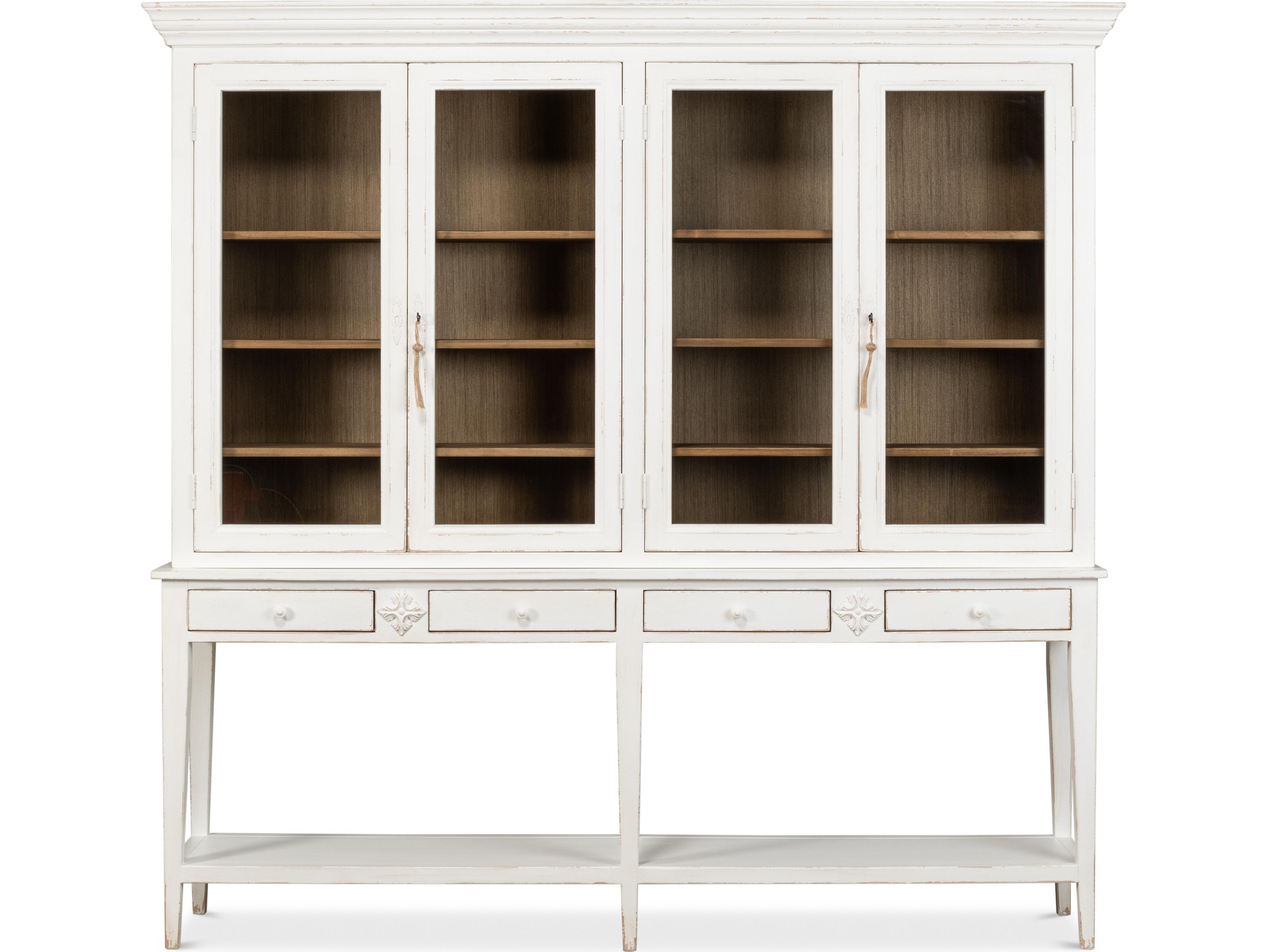 Sarreid Ltd Beacon Hill Display Case White