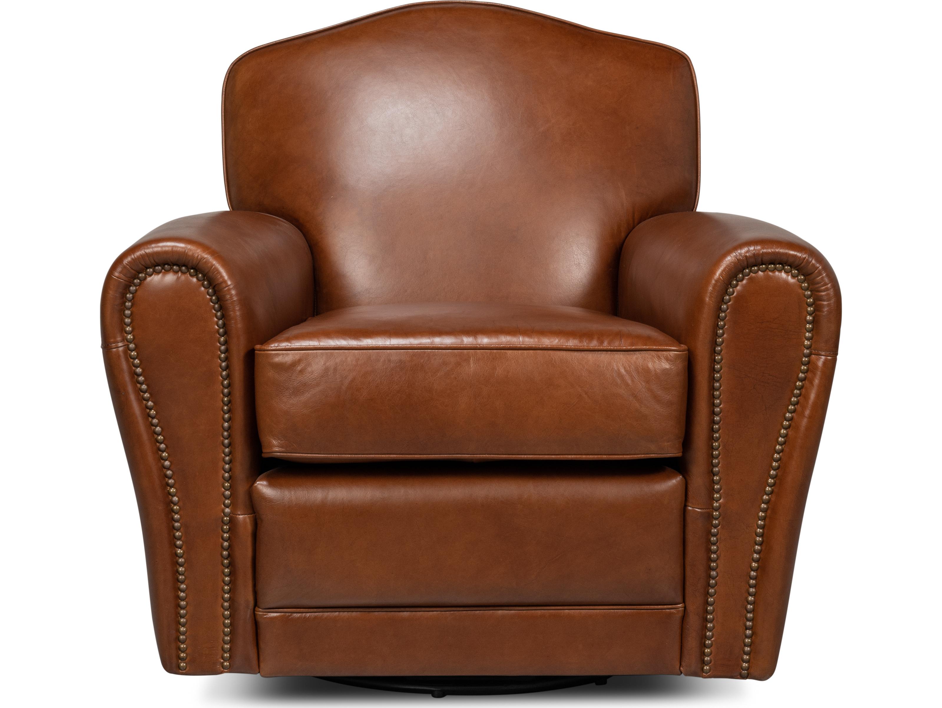 Sarreid Ltd Elite French Club Swivel Chair