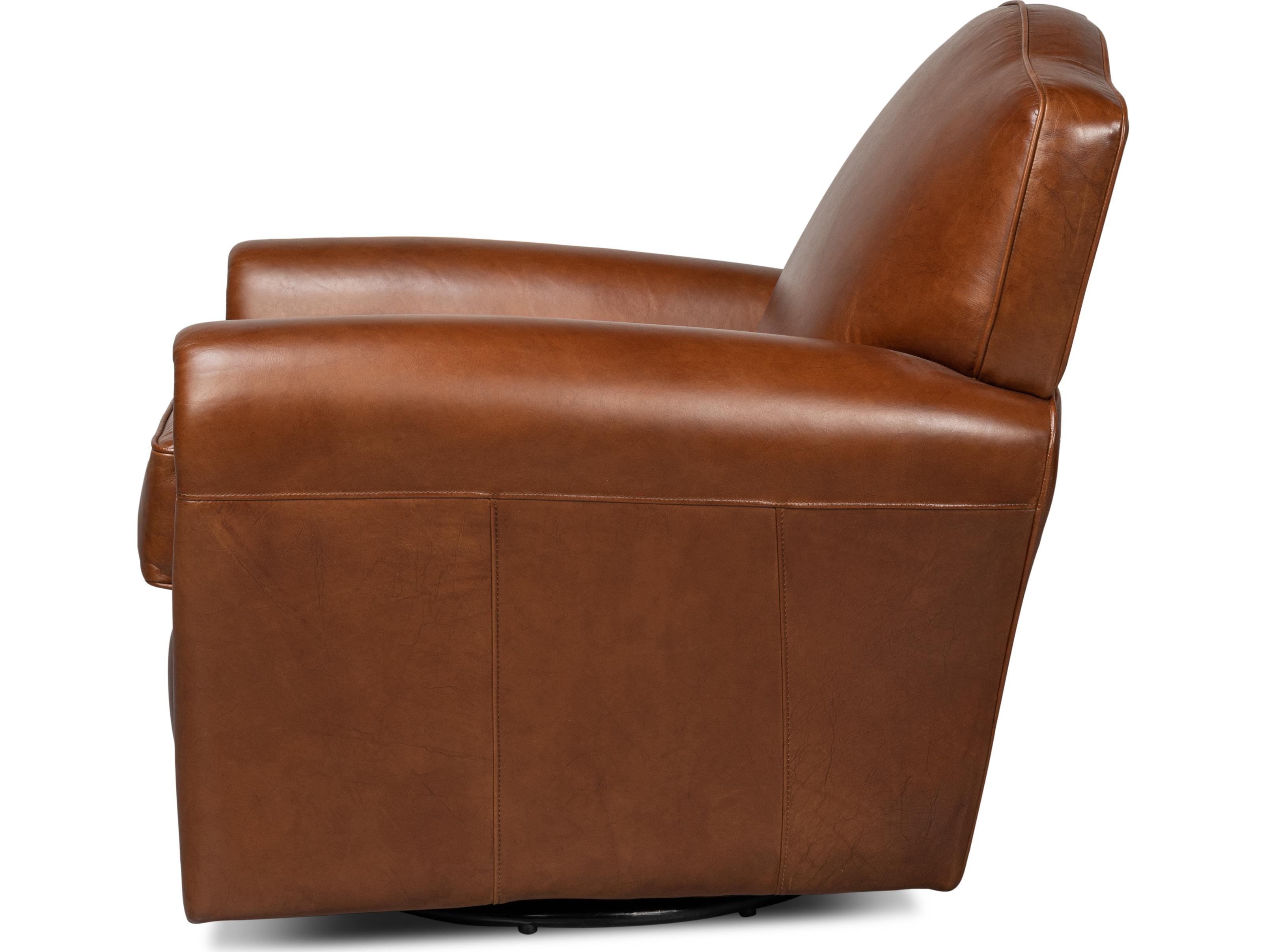 Sarreid Ltd Elite French Club Swivel Chair