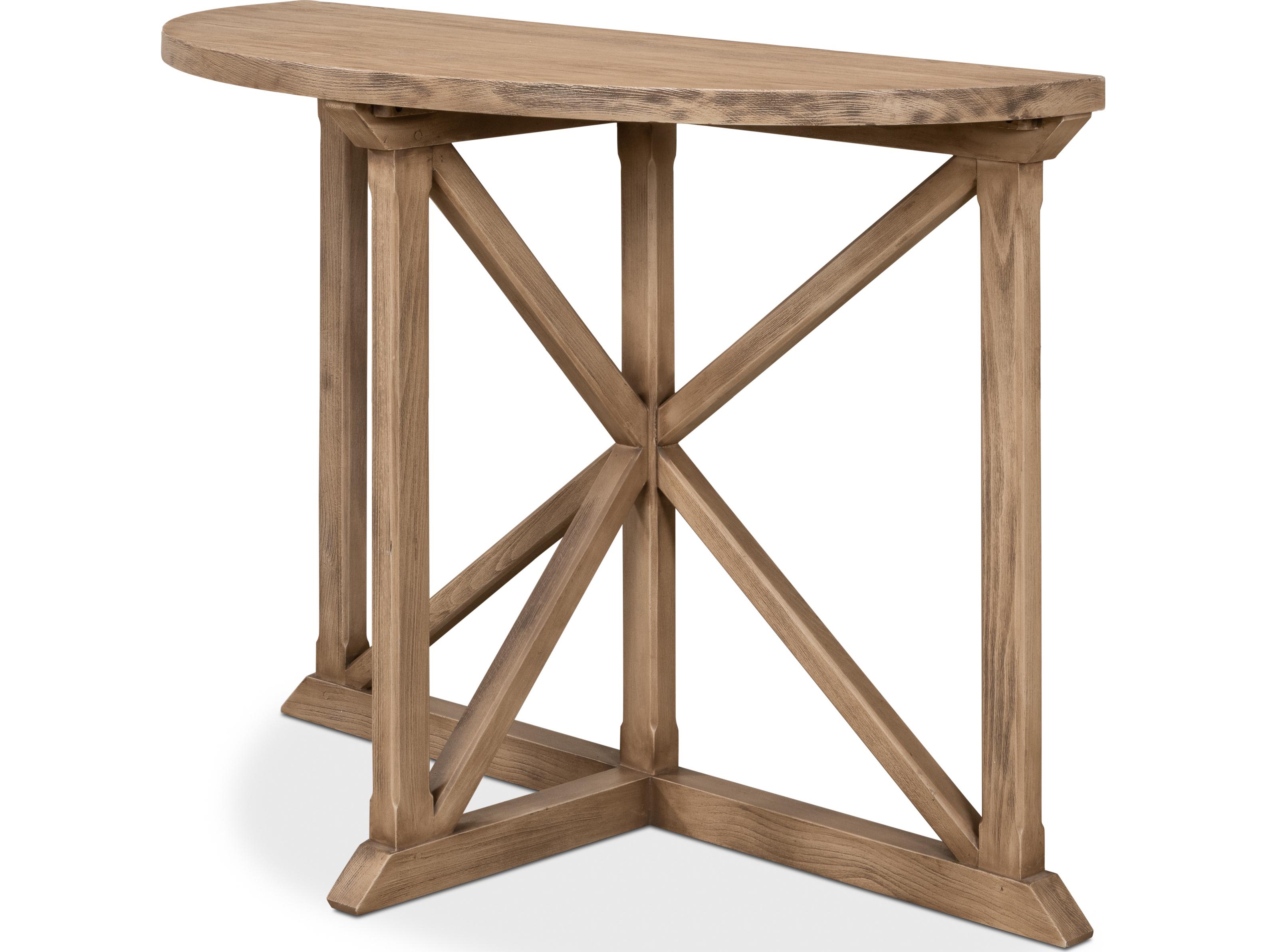 Sarreid Ltd Gregorio Vineyards Half Moon Console