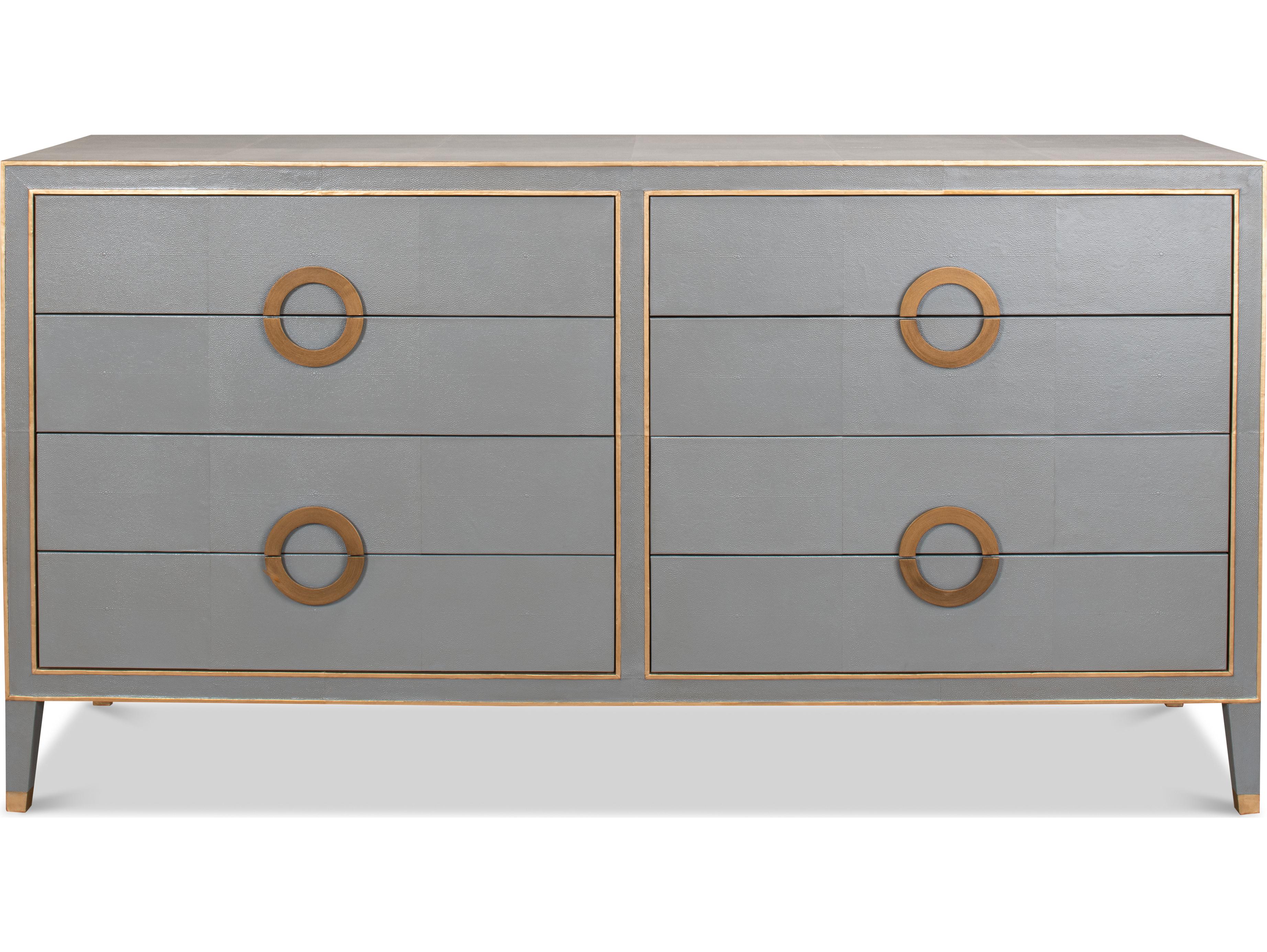 Sarreid Ltd Gabriella Chest of Drawers Storm Grey