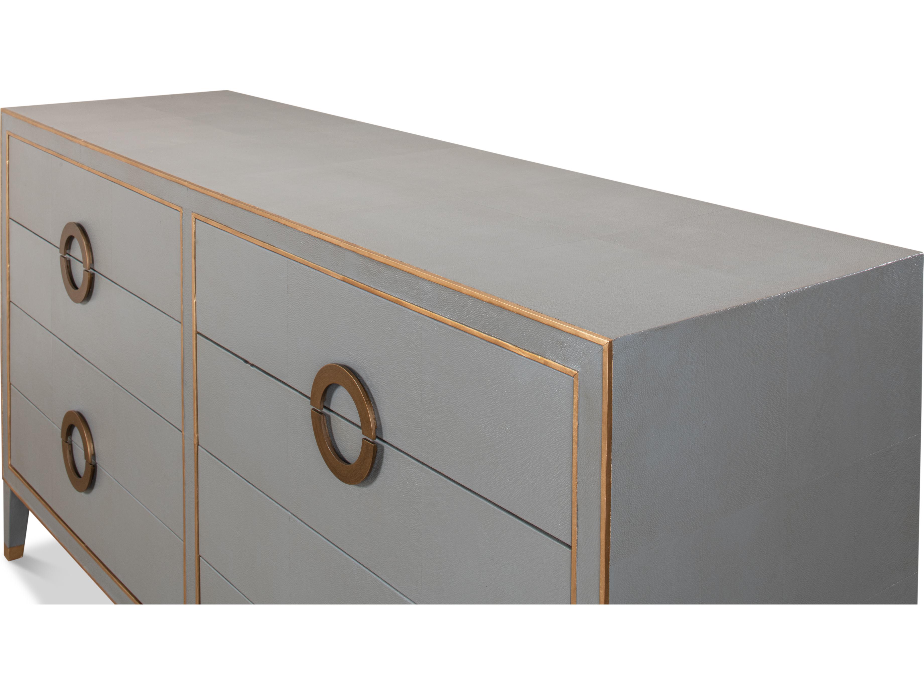 Sarreid Ltd Gabriella Chest of Drawers Storm Grey