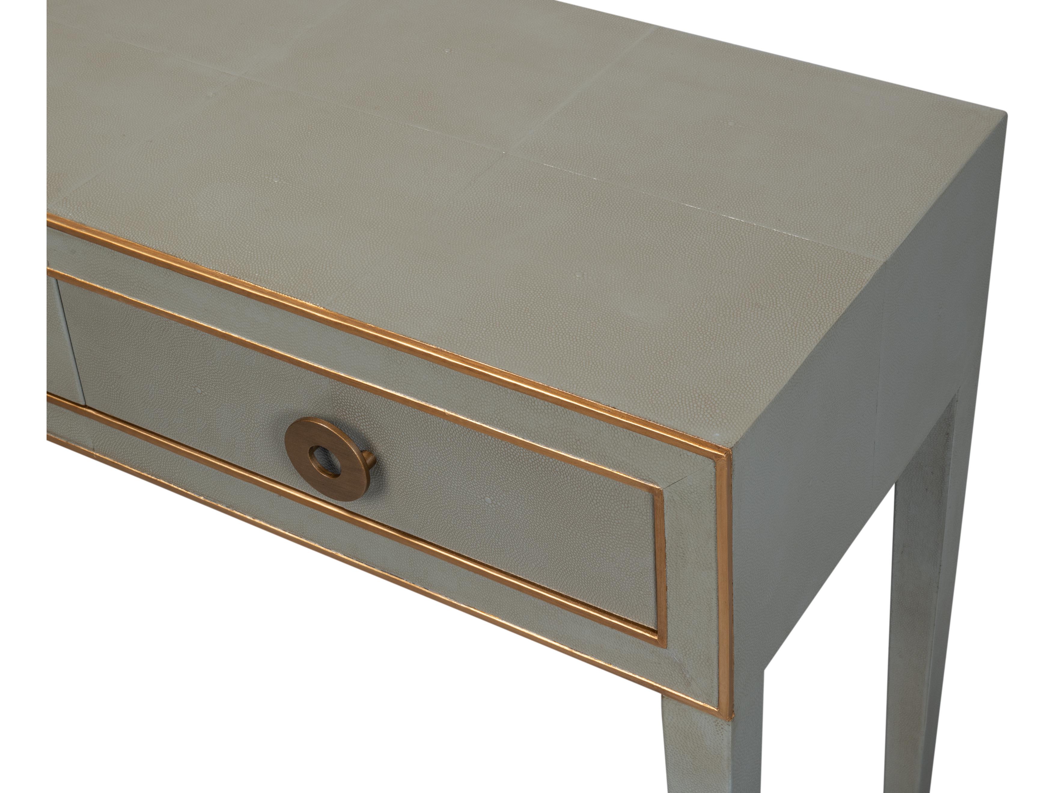 Sarreid Ltd Gabriella Console Storm Grey