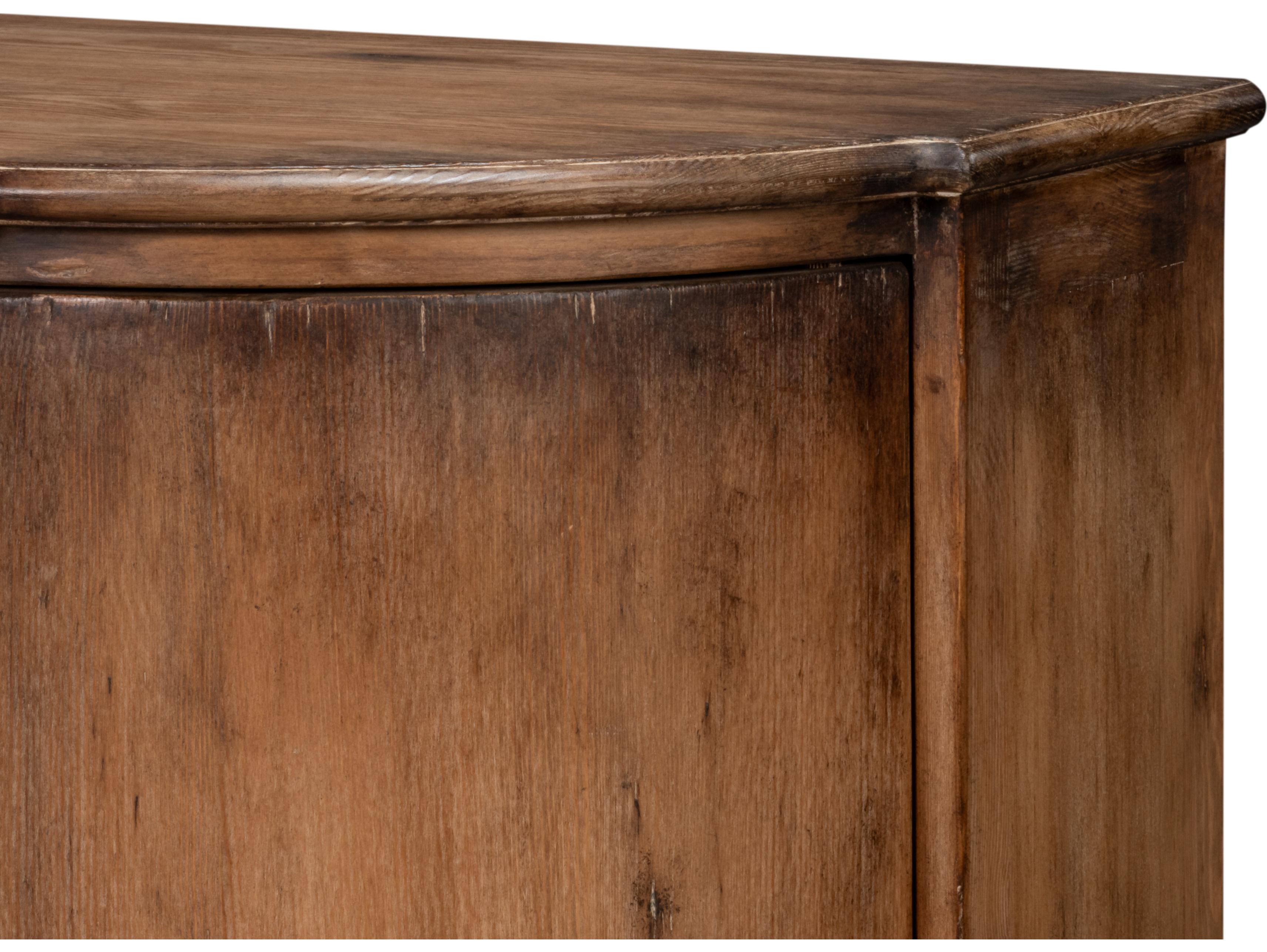 Sarreid Ltd Brooks Demilune Brown