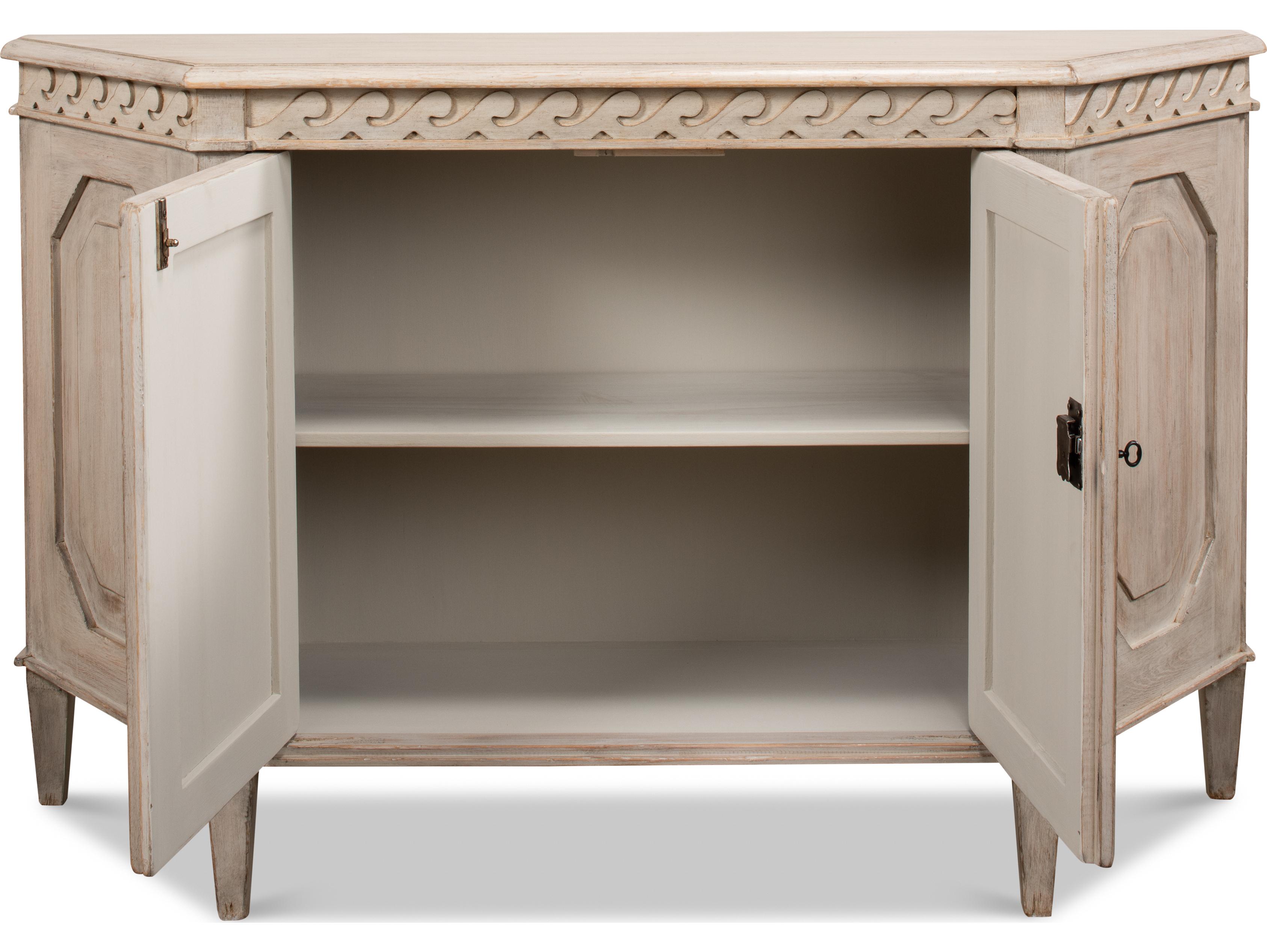 Sarreid Ltd Wrenn Credenza Stone Grey