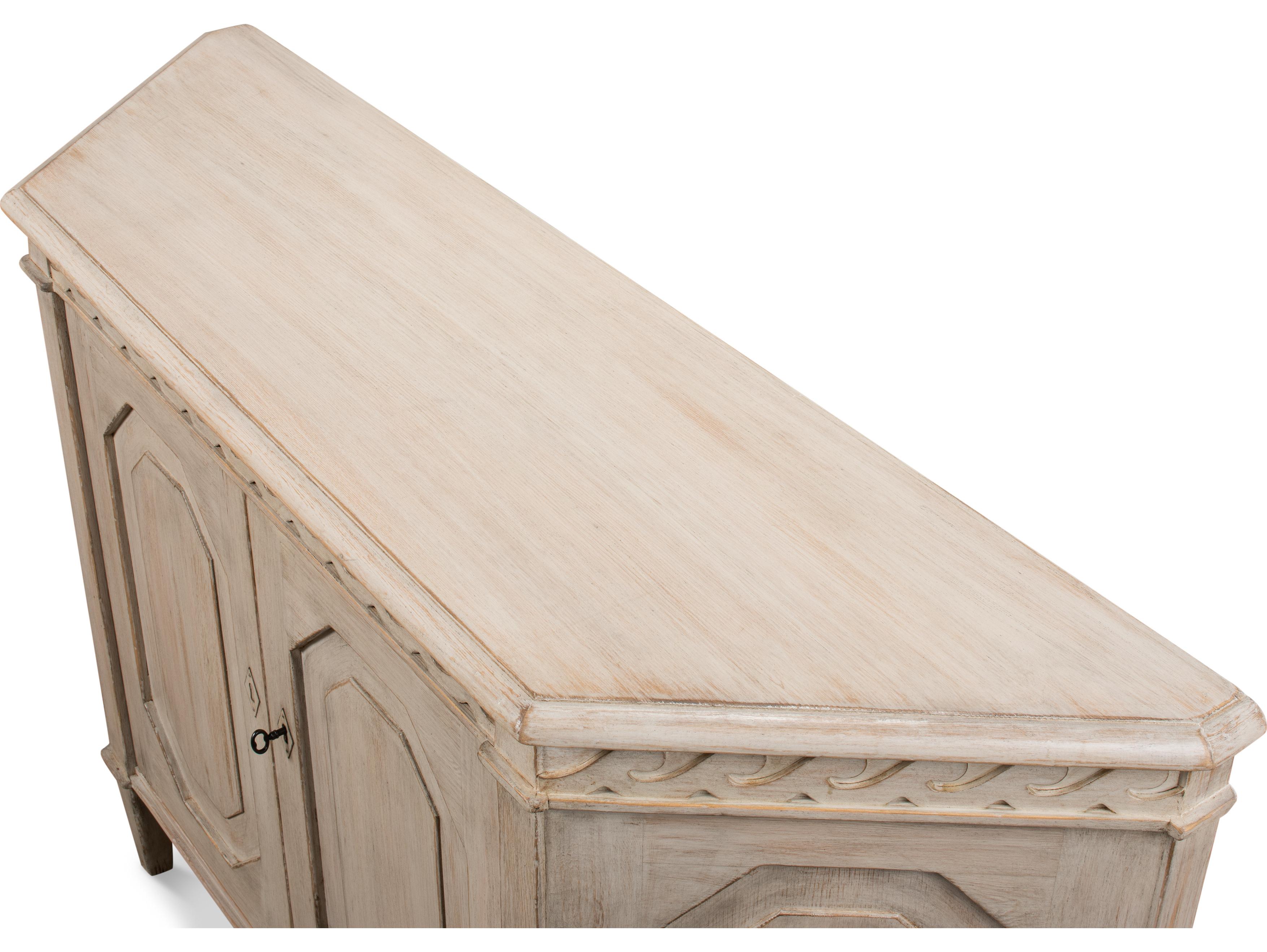 Sarreid Ltd Wrenn Credenza Stone Grey