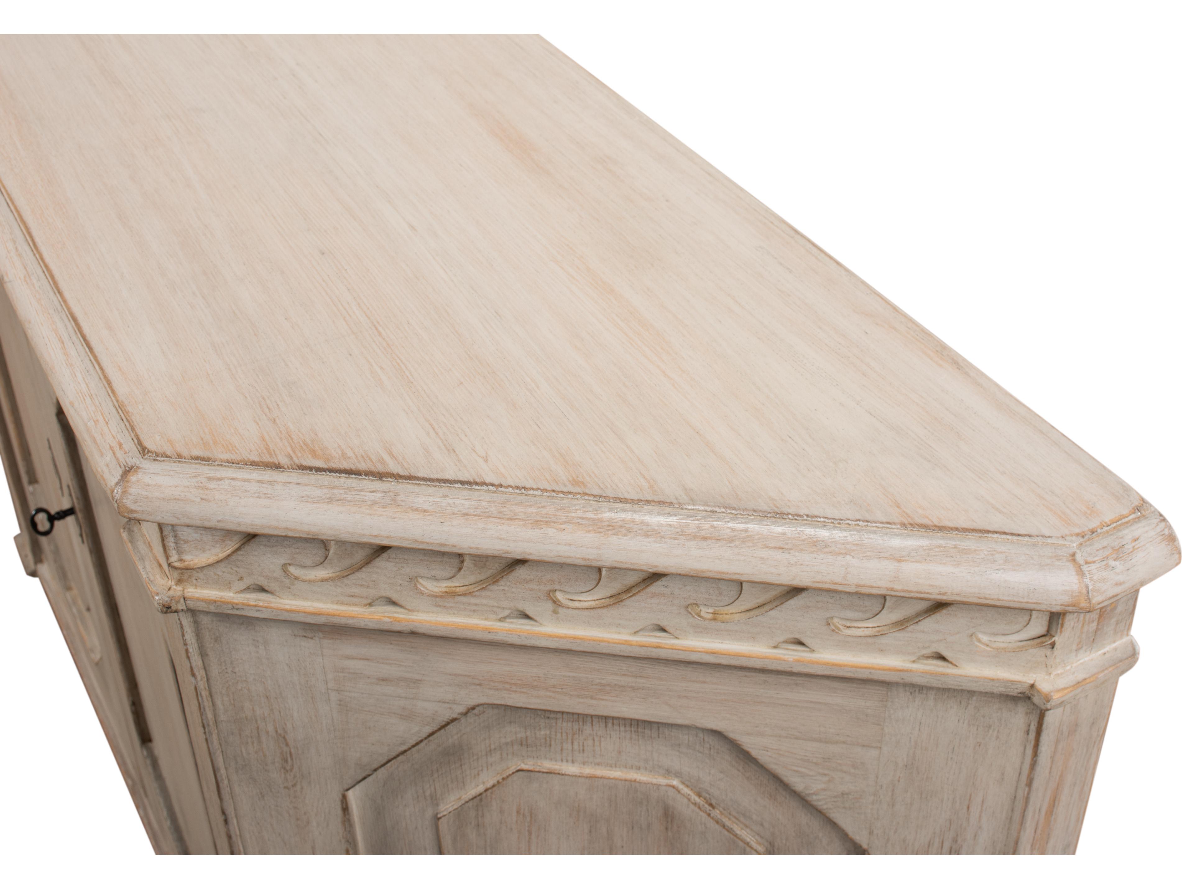 Sarreid Ltd Wrenn Credenza Stone Grey