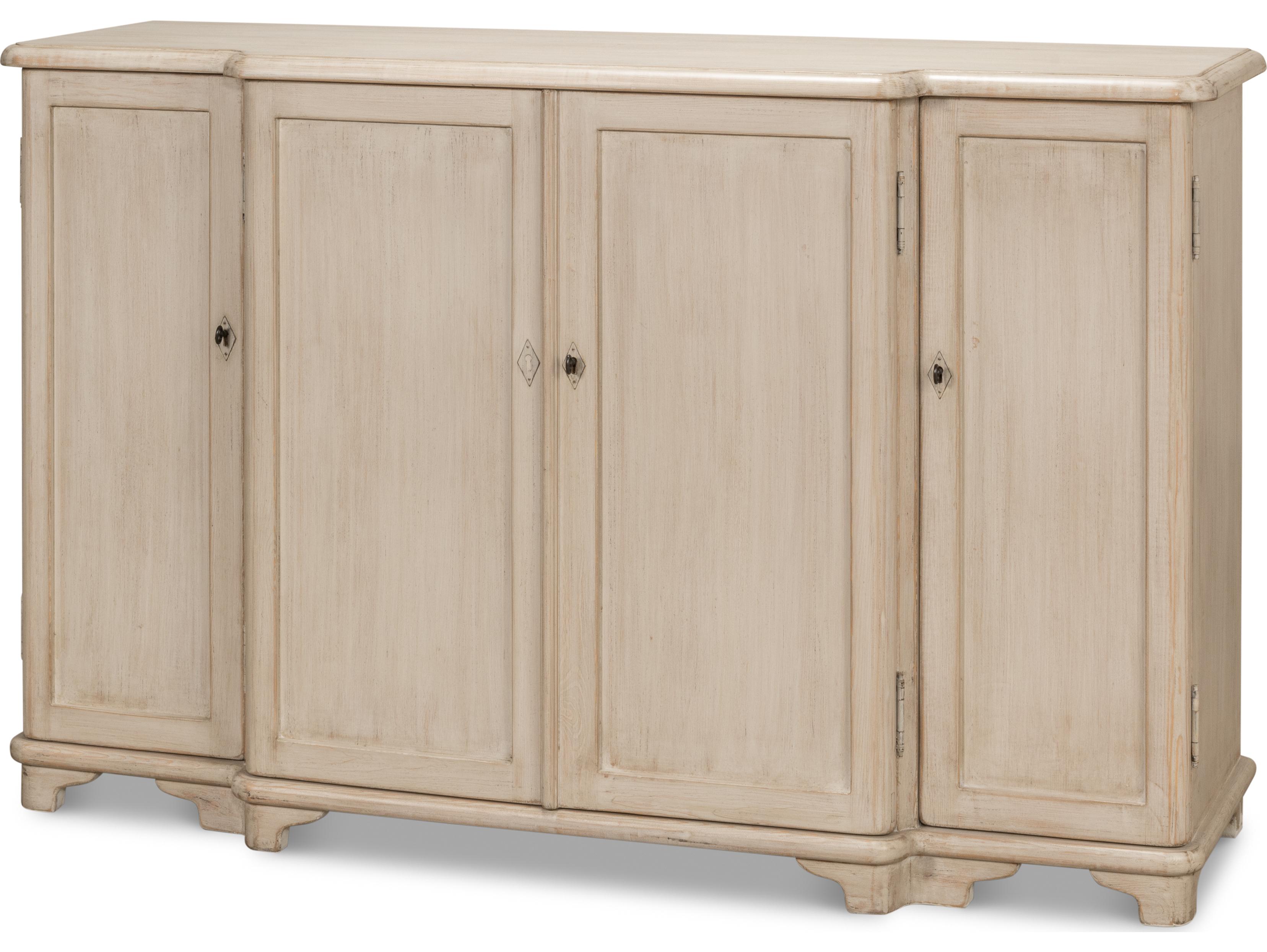 Sarreid Ltd Entree Sideboard Stone Grey Finish