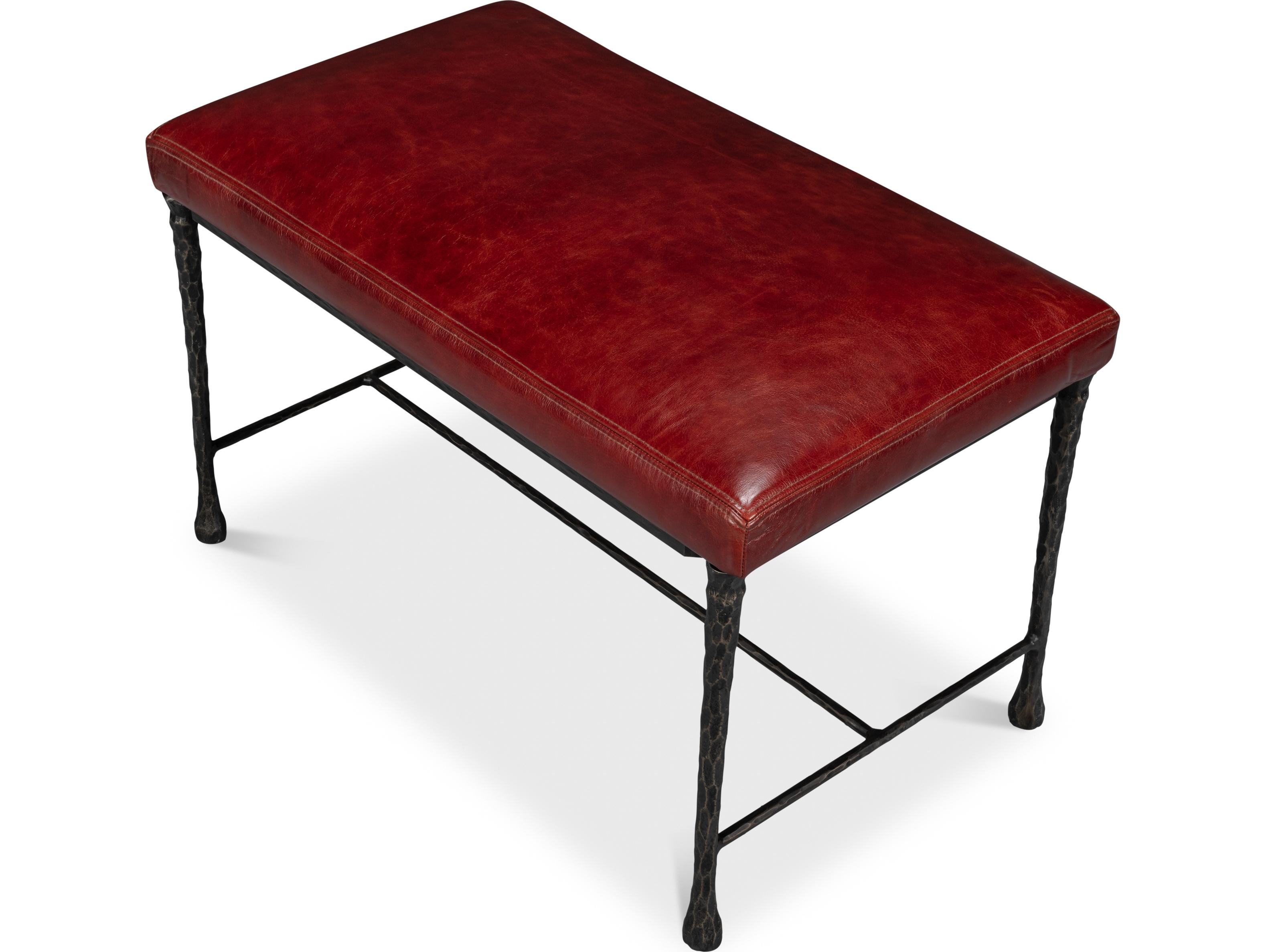 Sarreid Ltd Kings Road Bench Leather