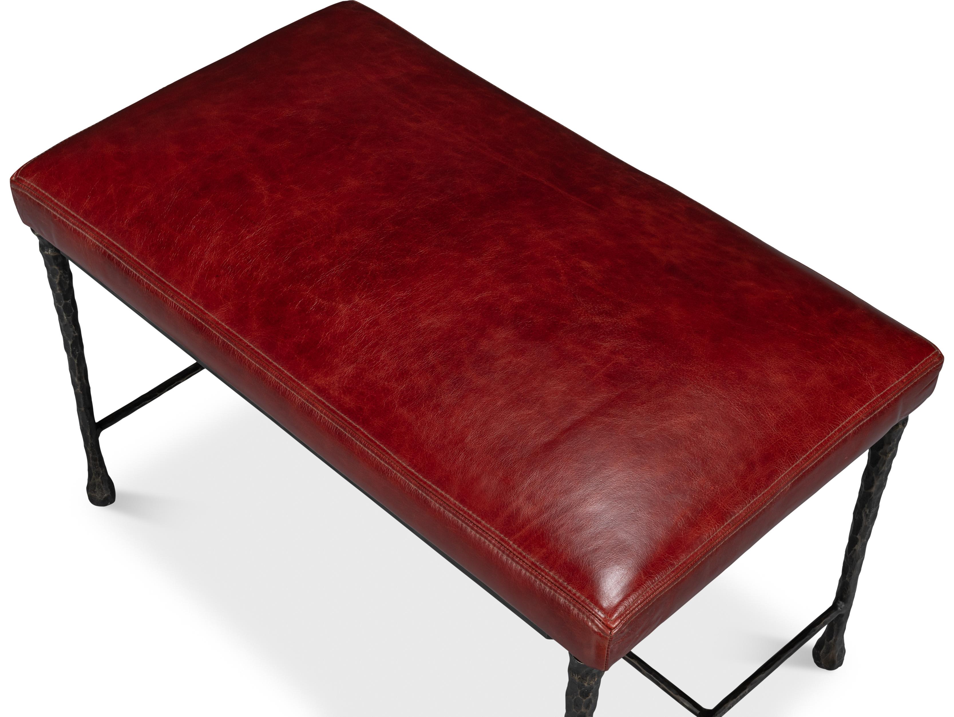 Sarreid Ltd Kings Road Bench Leather