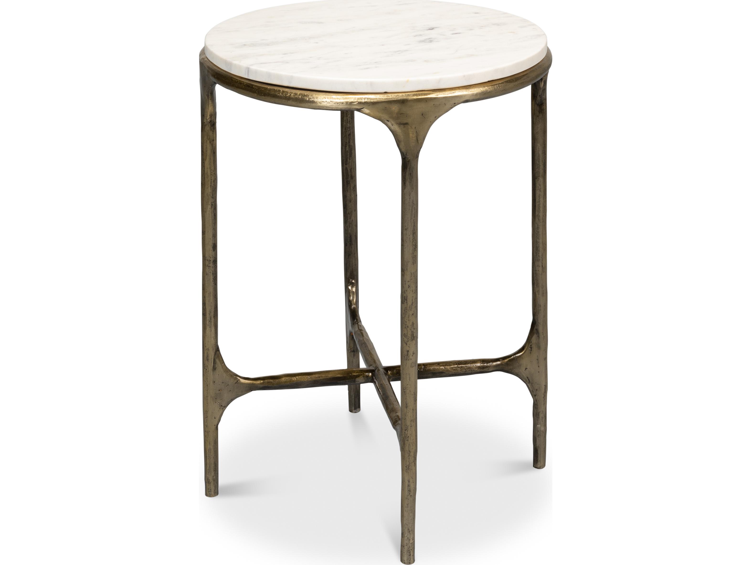Sarreid Ltd Gimlet Round End Table