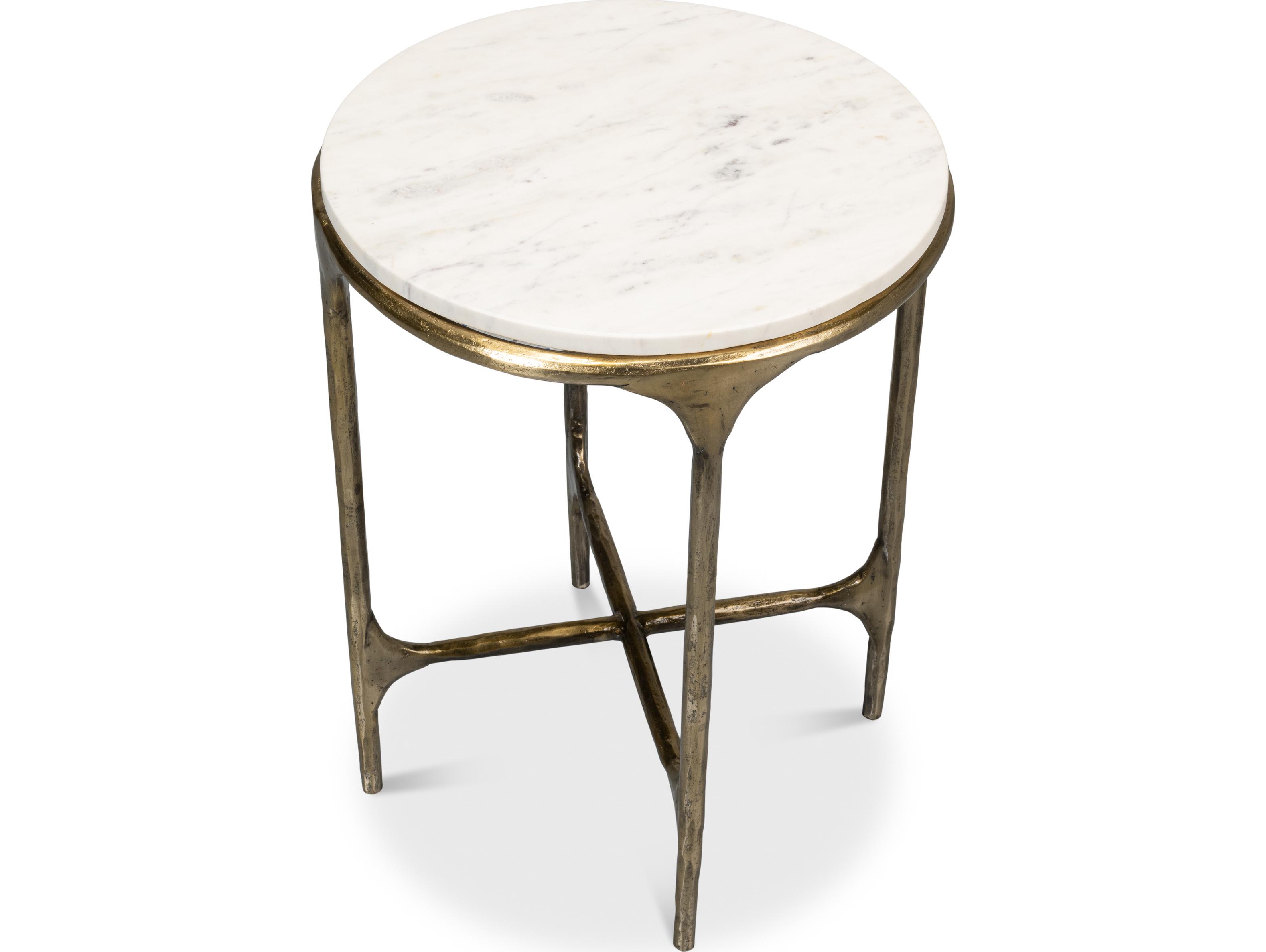 Sarreid Ltd Gimlet Round End Table