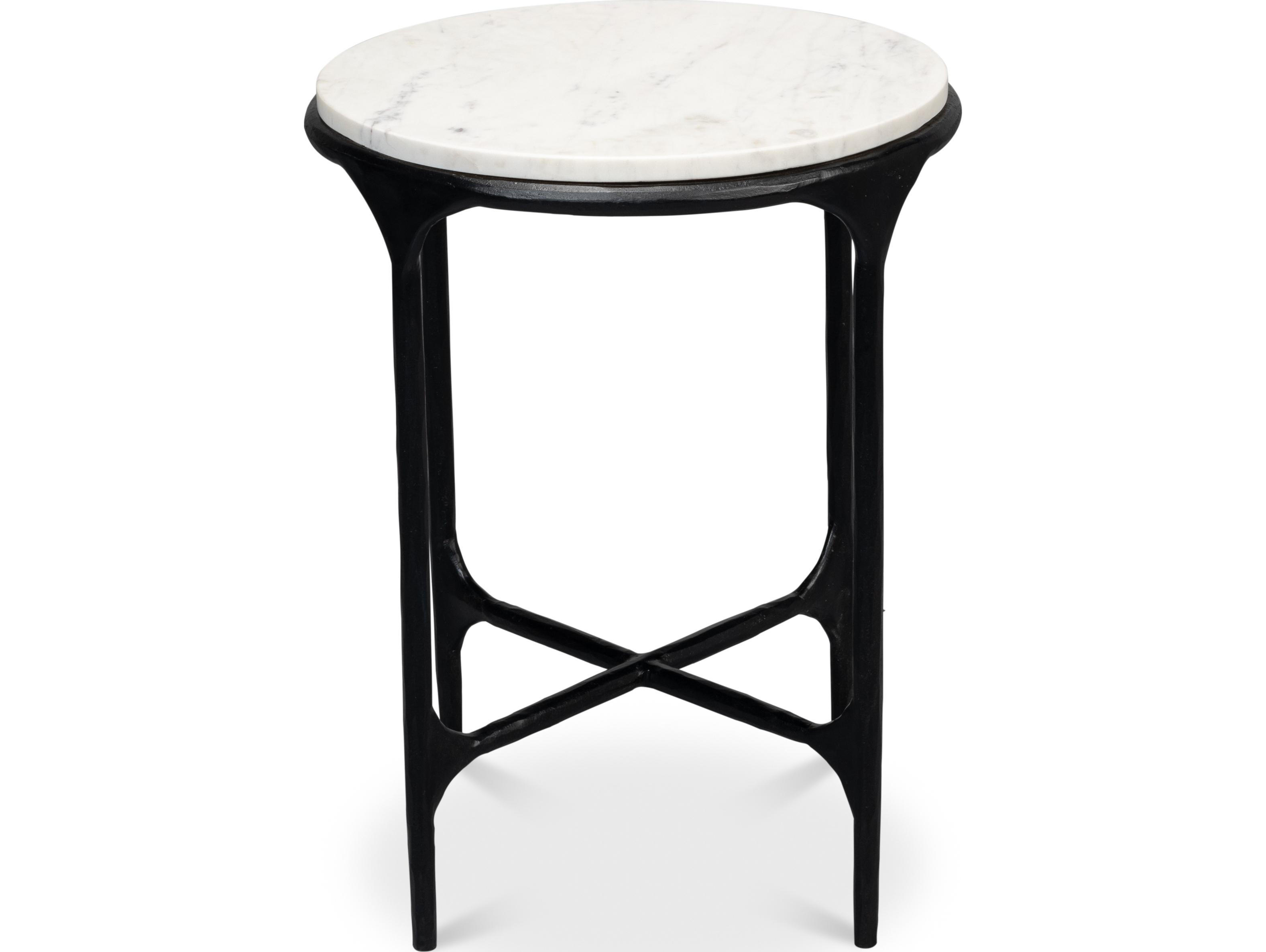 Sarreid Ltd Anapa Round End Table