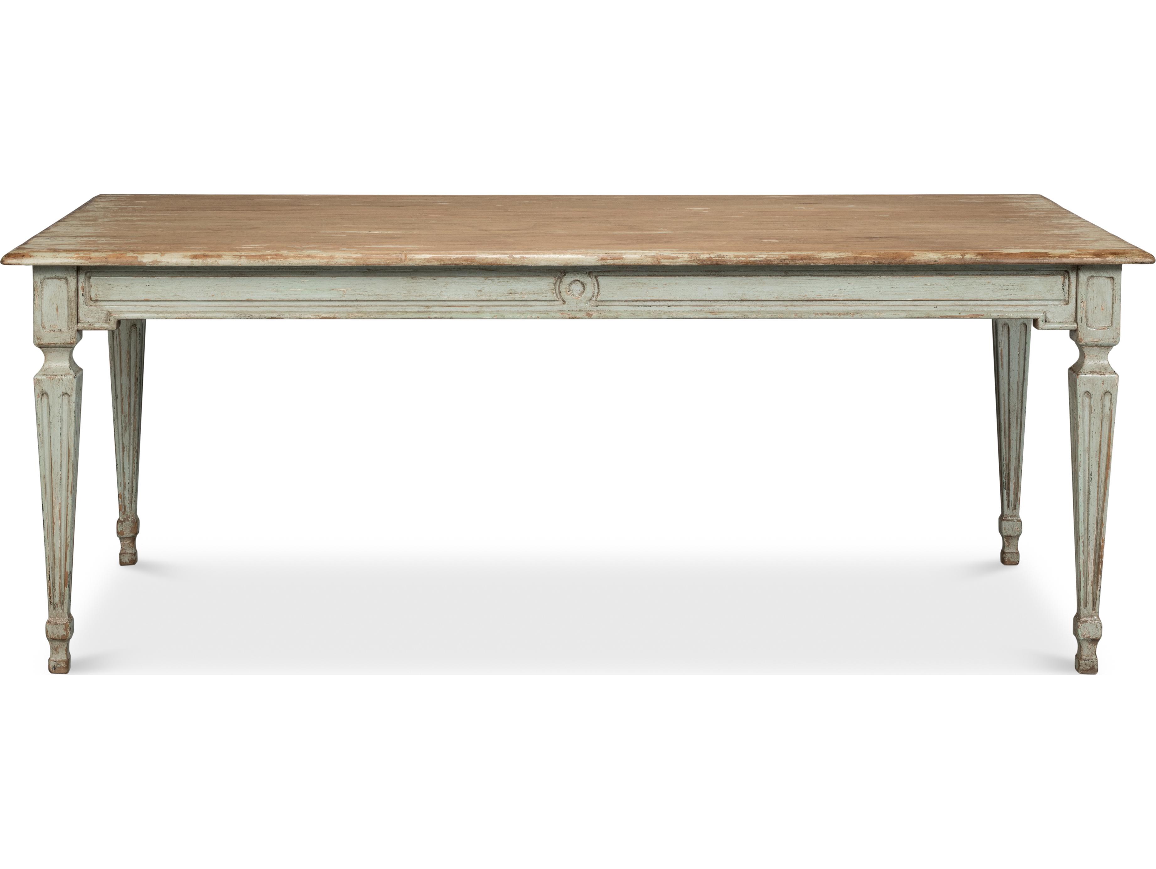 Sarreid Ltd Elise Dining Table Sage