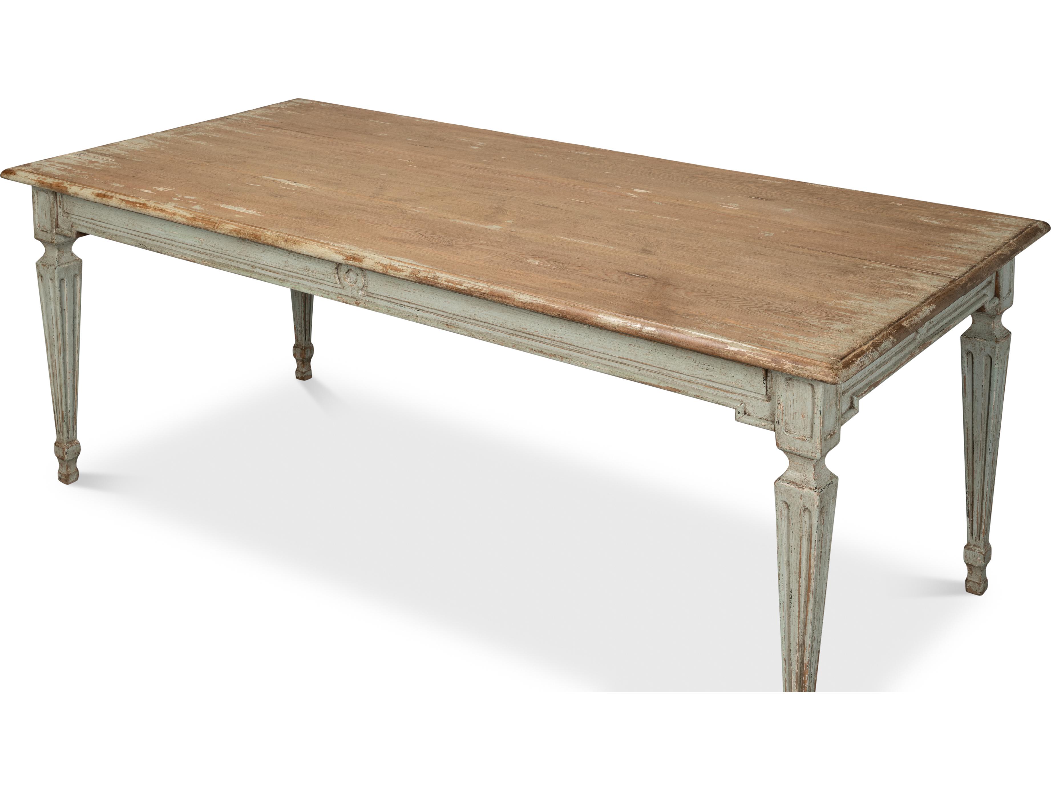 Sarreid Ltd Elise Dining Table Sage