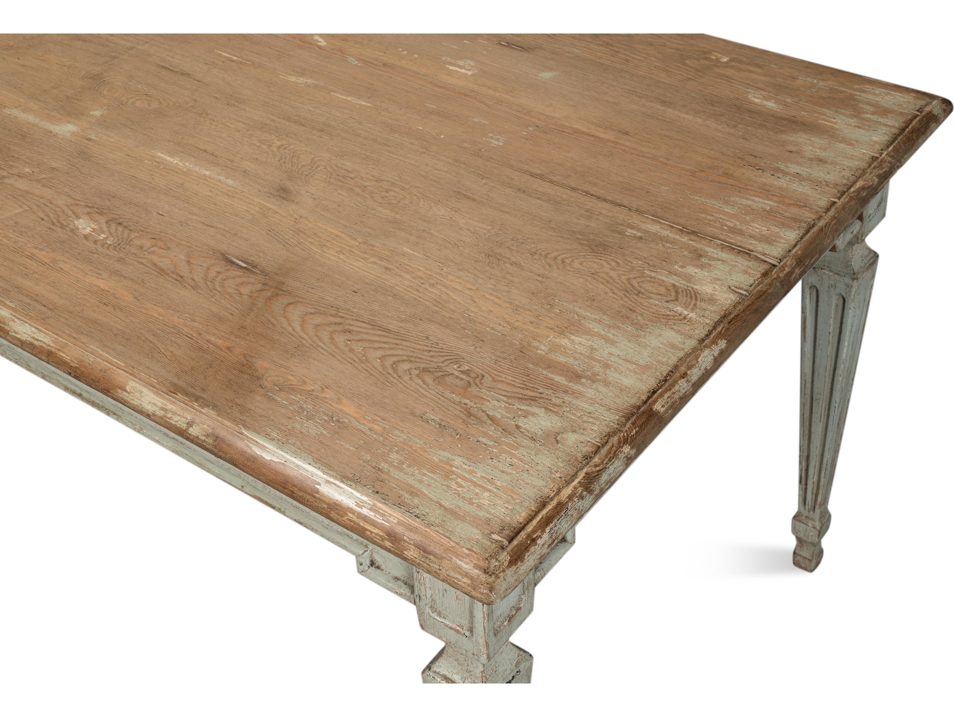 Sarreid Ltd Elise Dining Table Sage