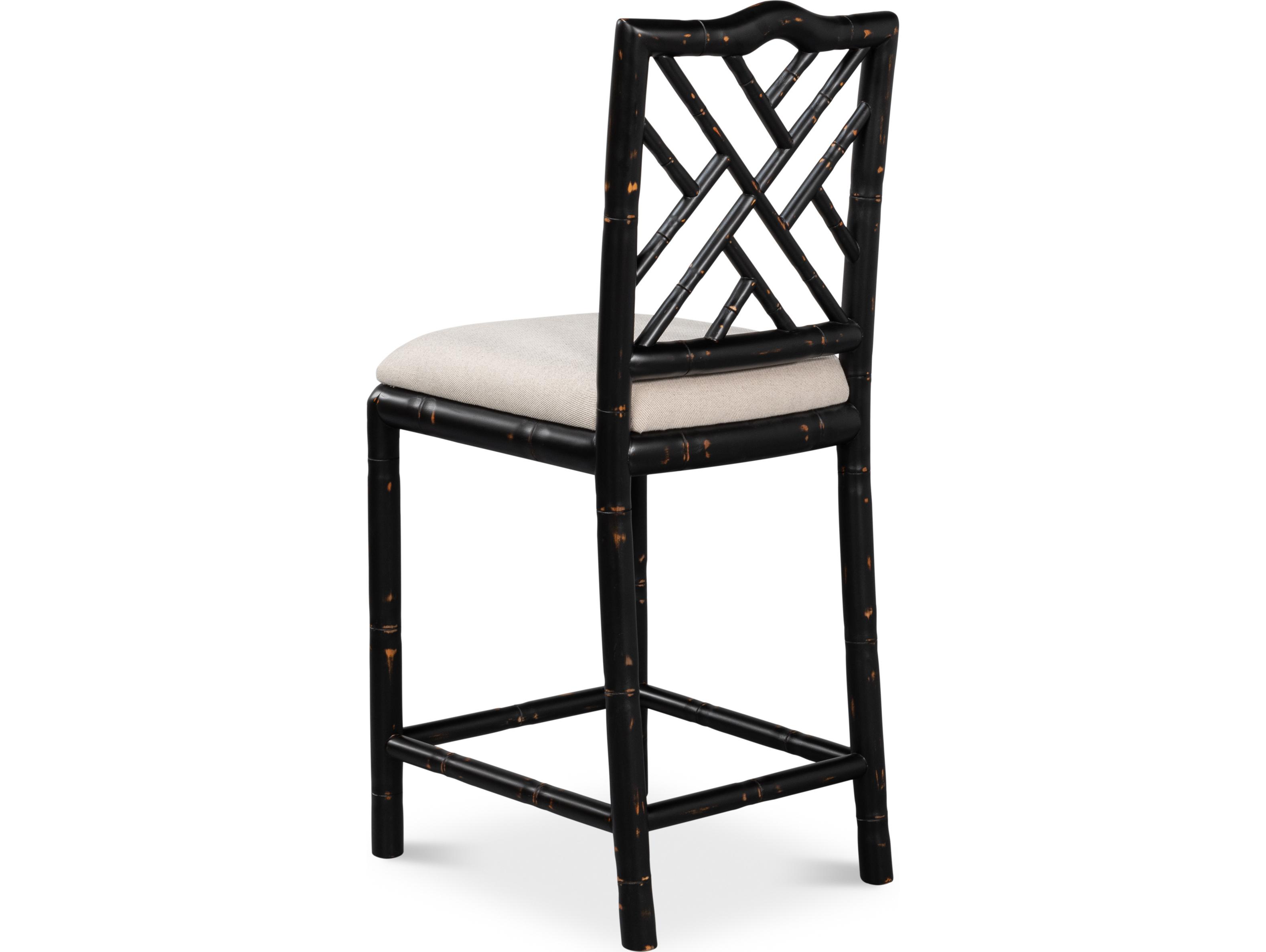 Sarreid Ltd Brighton Counter Stool Antique Black
