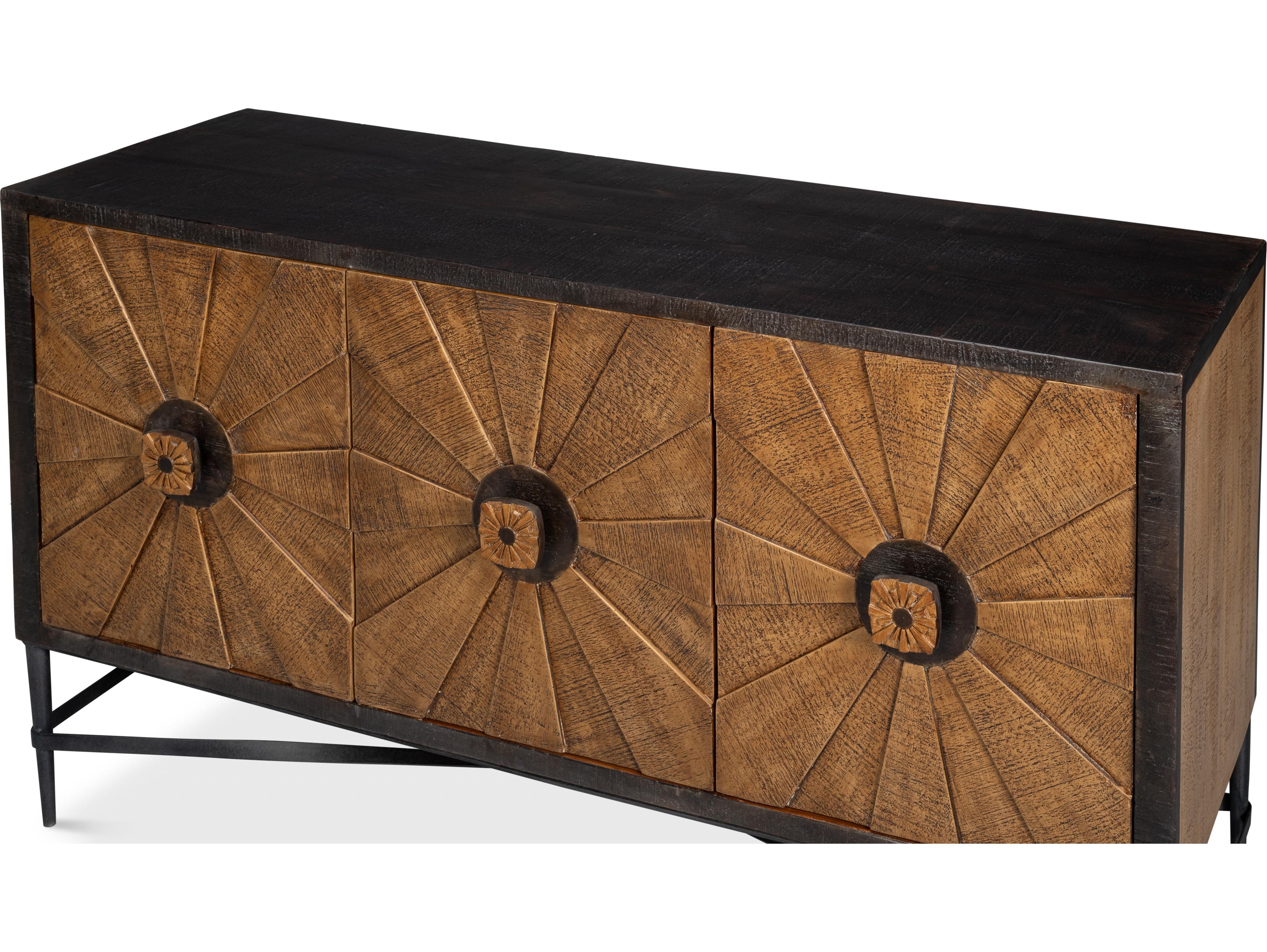 Sarreid Ltd Luke 3 Door Sideboard