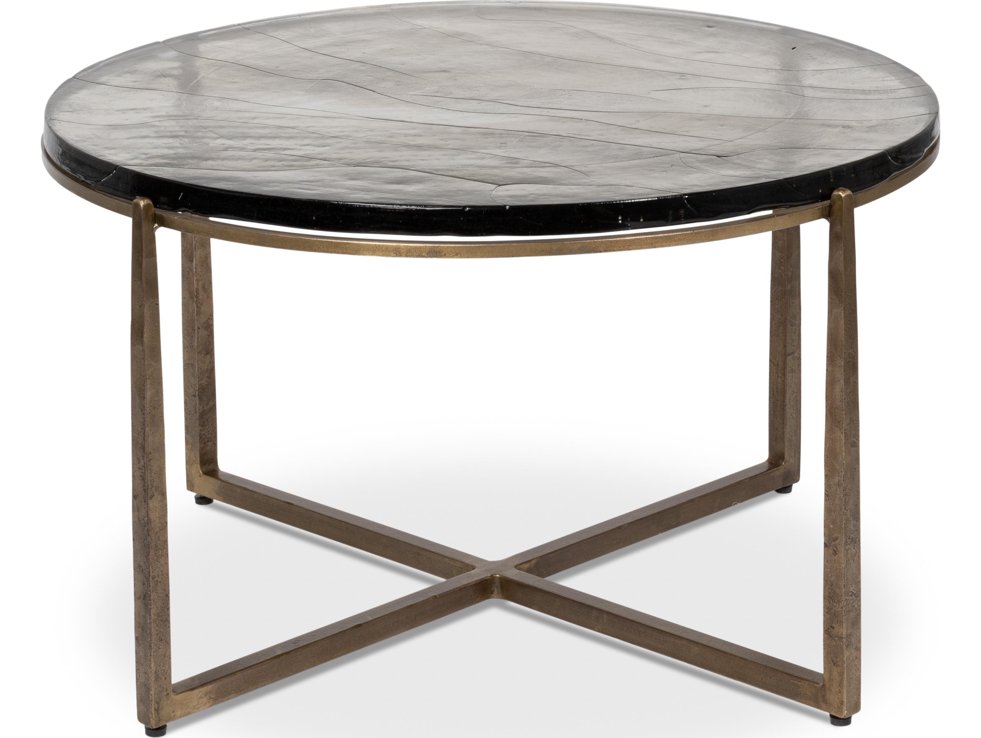 Sarreid Ltd Dorsey Round Coffee Table