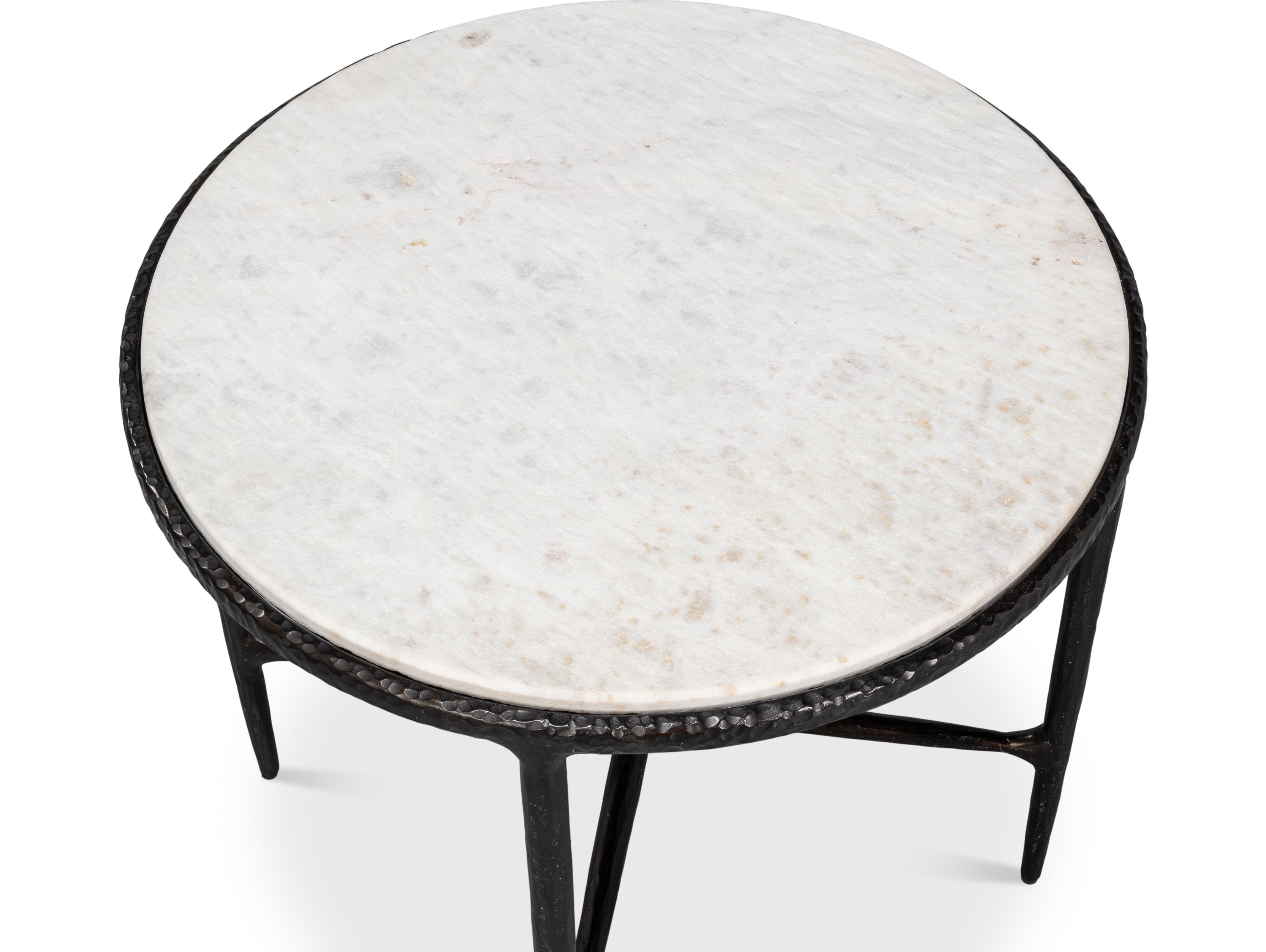 Sarreid Ltd Dakor Round Side Table
