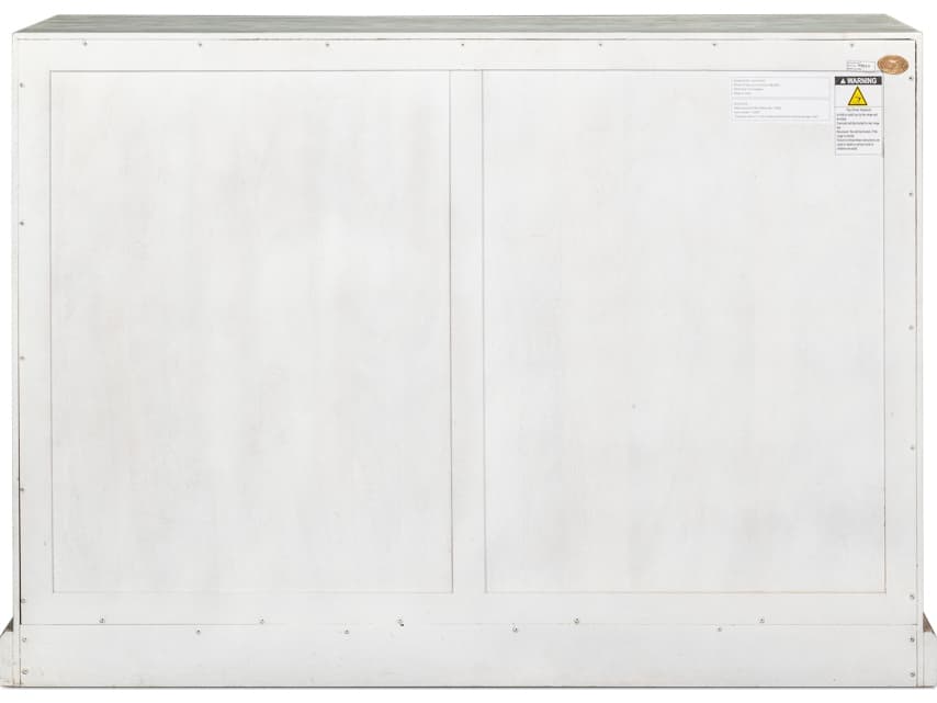 Sarreid Ltd Frances 5-Drawers Blue Acacia Wood Dresser