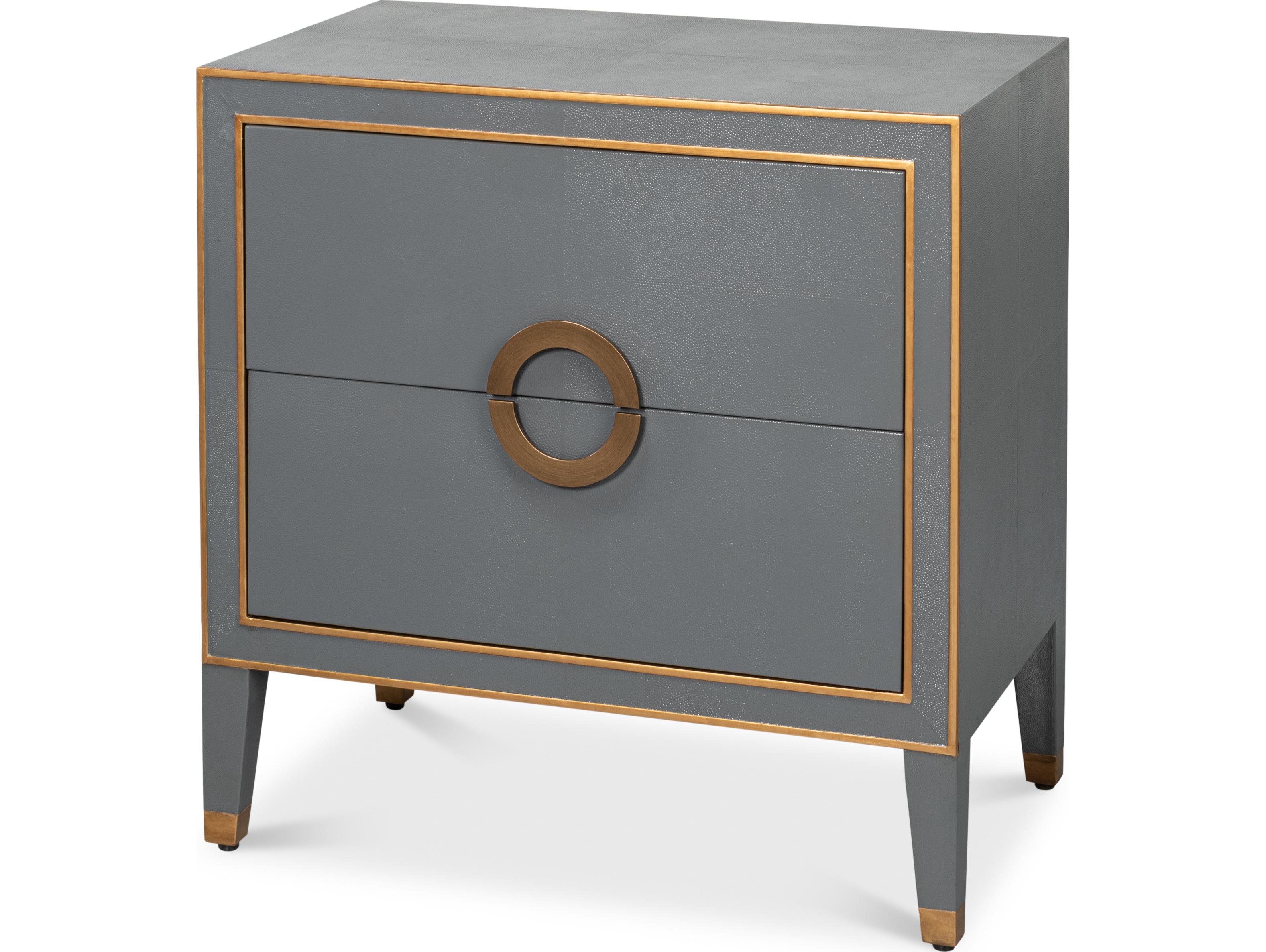 Sarreid Ltd Gabriella Night Stand Quiet Shade