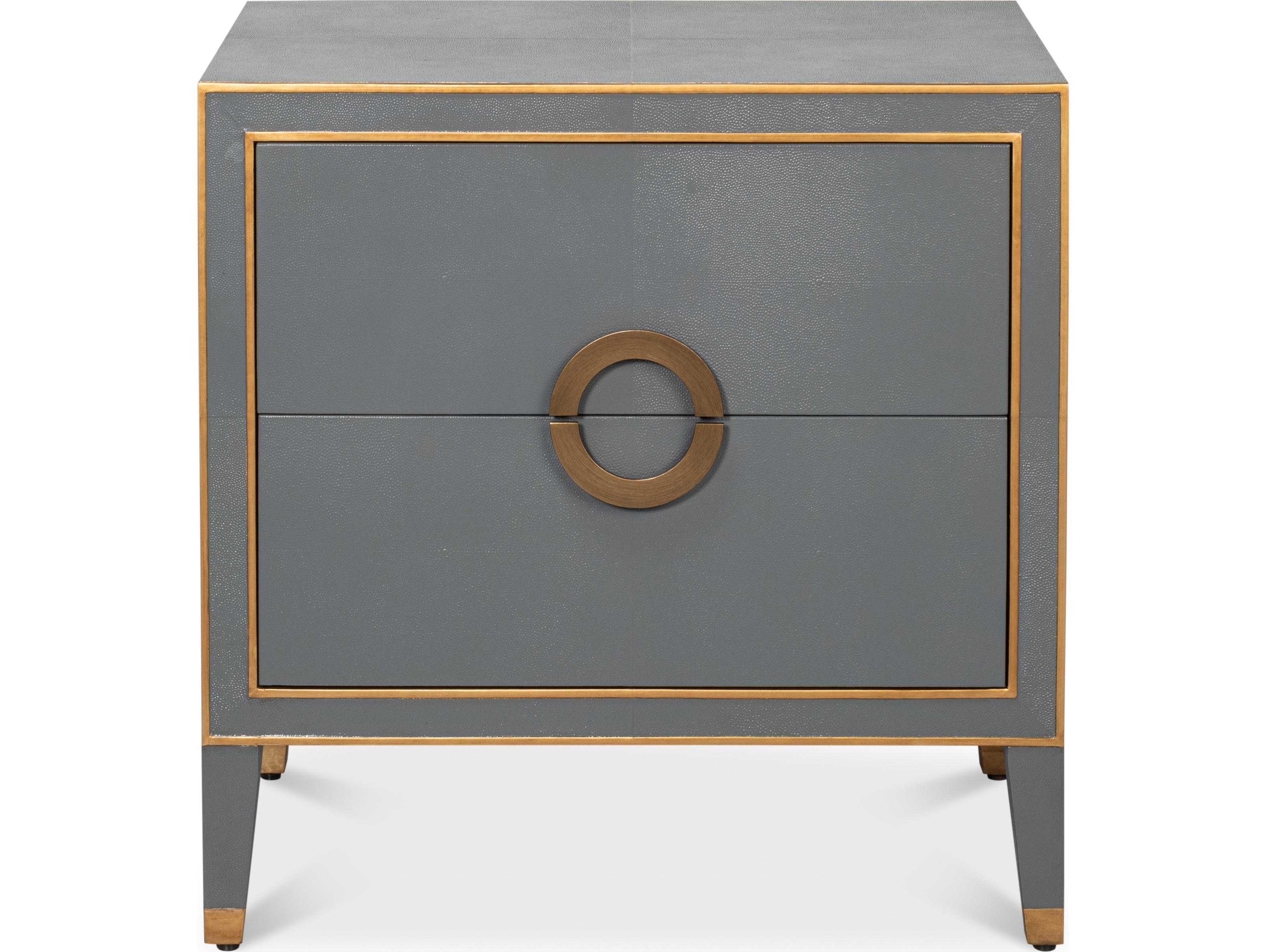 Sarreid Ltd Gabriella Night Stand Quiet Shade